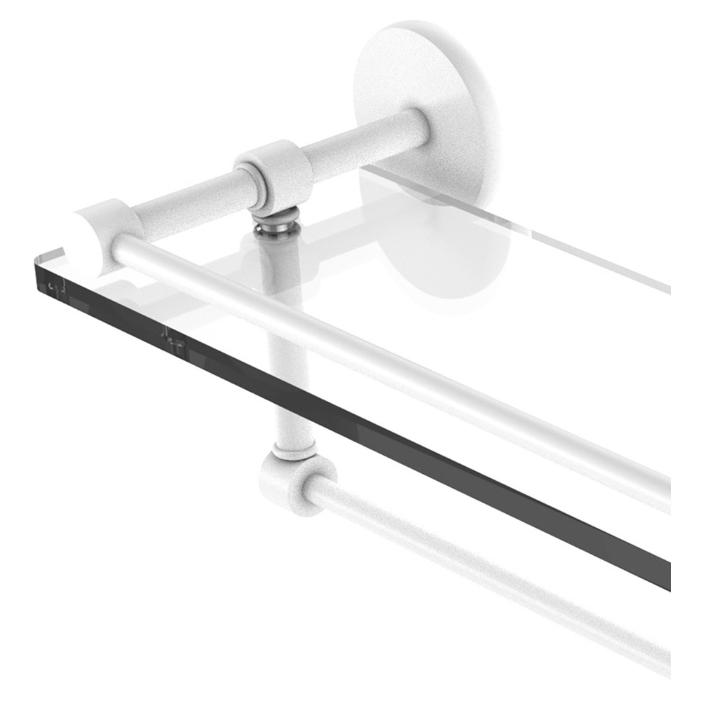 Allied Brass P1000-1TB/22-GAL-WHM Bathroom-Shelves - View #2