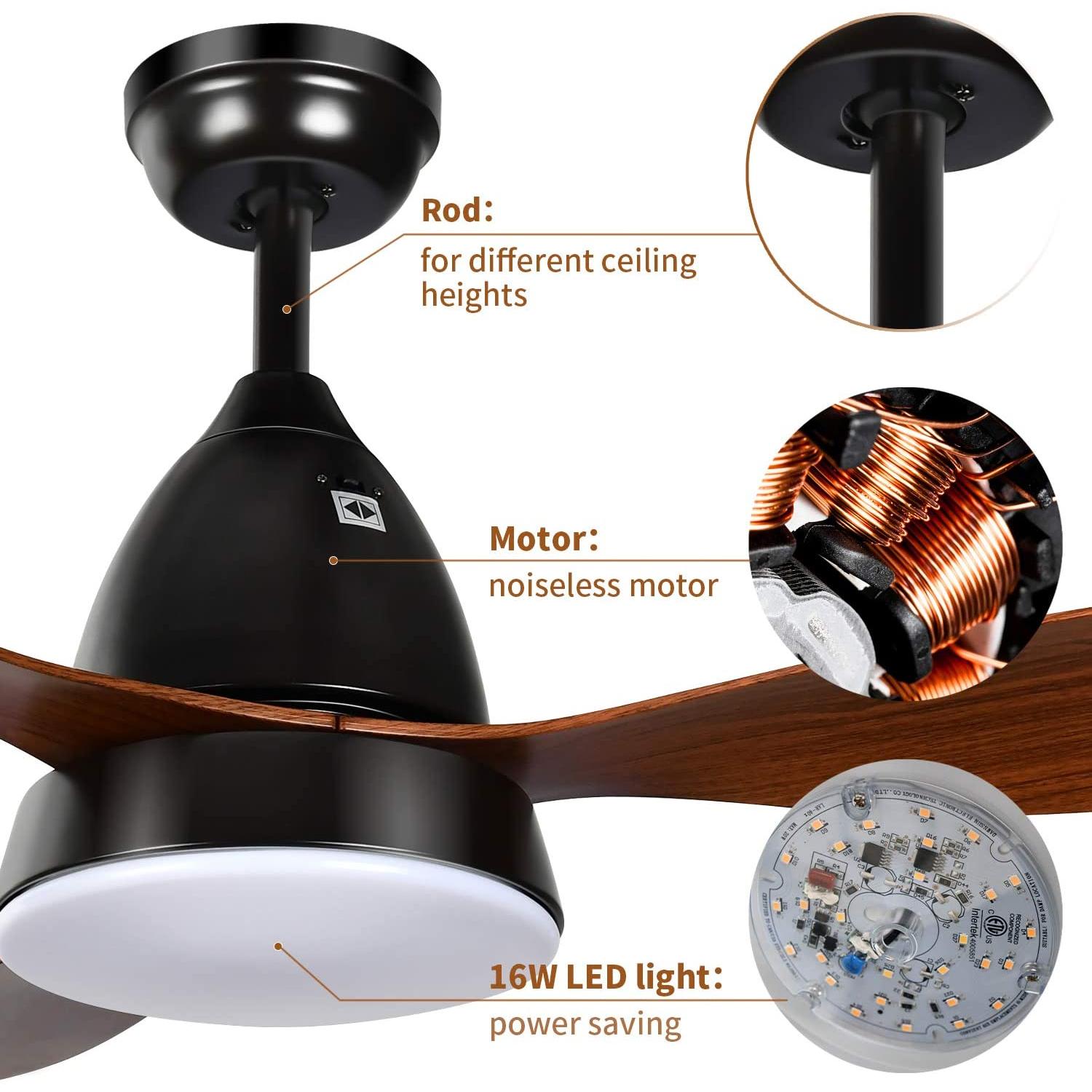 Bayfeve BFDS-52CWD-CF Ceiling-Fans - View #4