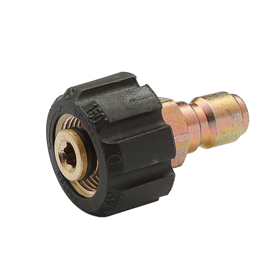 SurfaceMaxx SGY-PWA27 up to 4500 PSI M22 (14-mm) female to 3/8-in Brass Gas and Electric Pressure Washers Plug