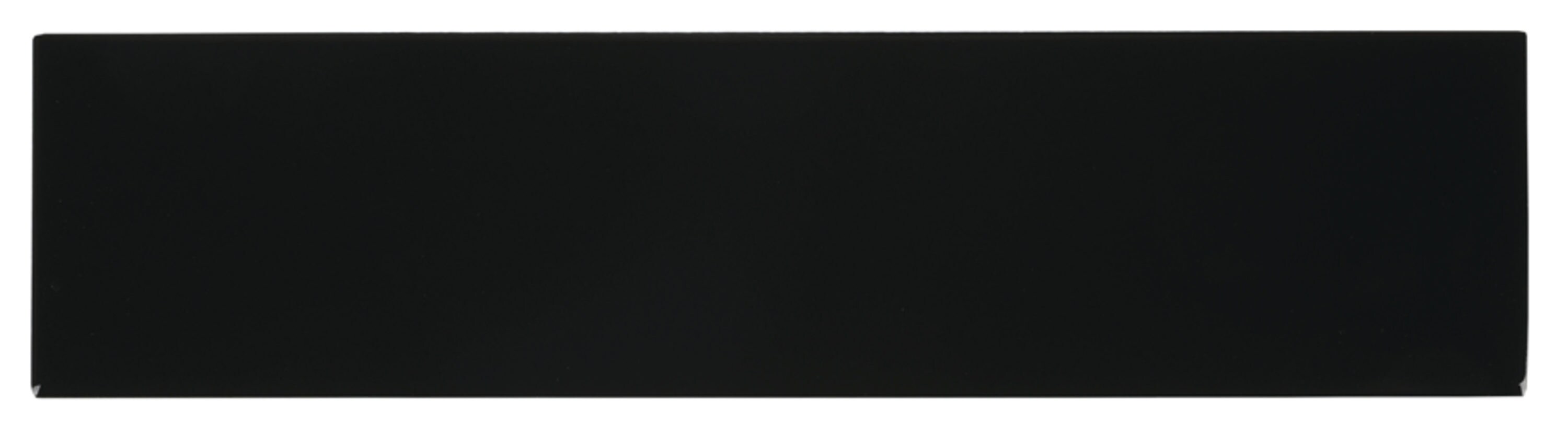 American Olean 00494161P2 Color Story Black 4-in x 16-in Glossy Ceramic Subway Standard Wall Tile ( 13.2-sq ft Carton )