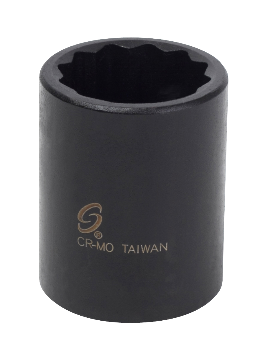SUNEX TOOLS 221ZM Metric 1/2-in Drive 21mm 12-point Impact Socket Individual