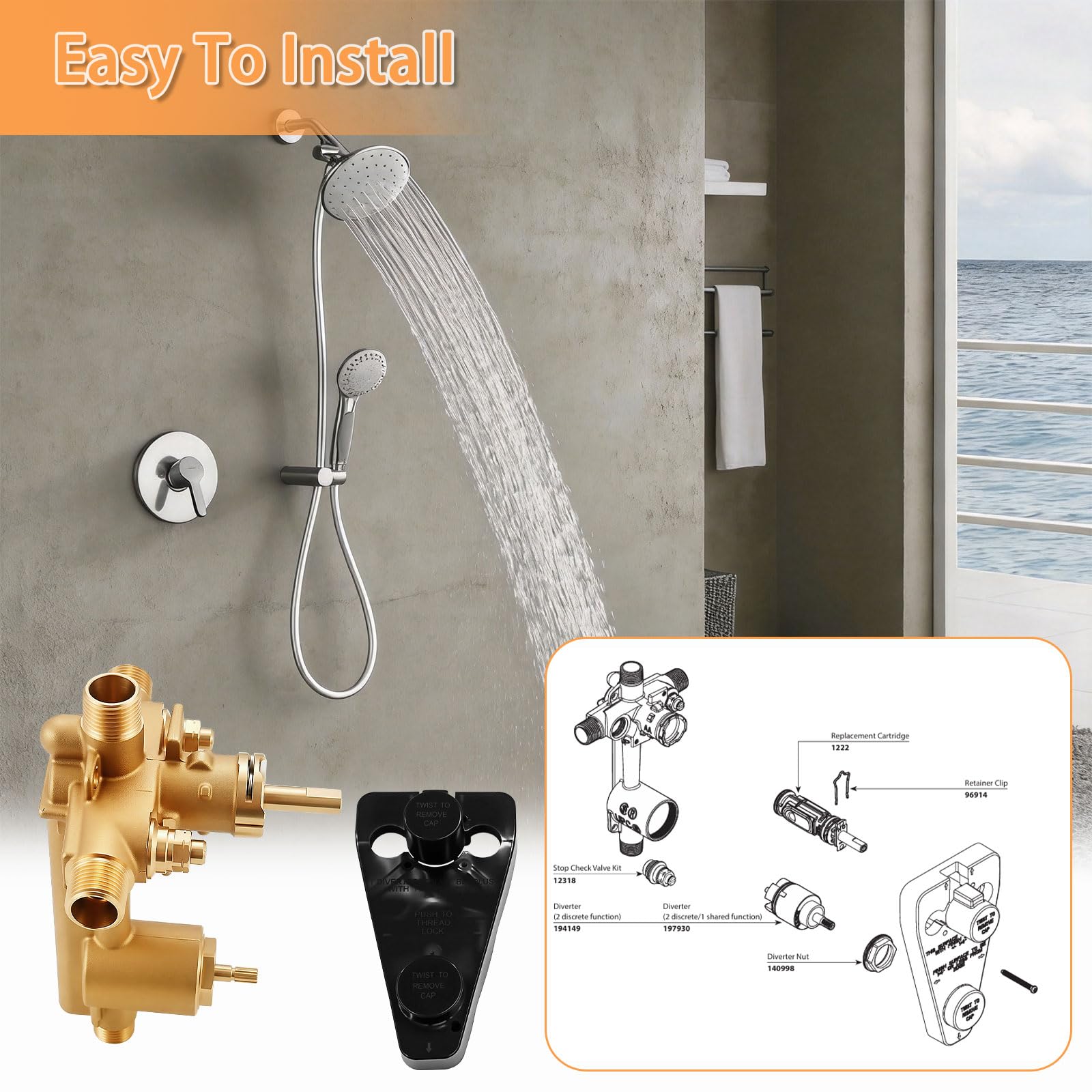 Phyfalip LPF0812P682 Shower-Parts - View #5