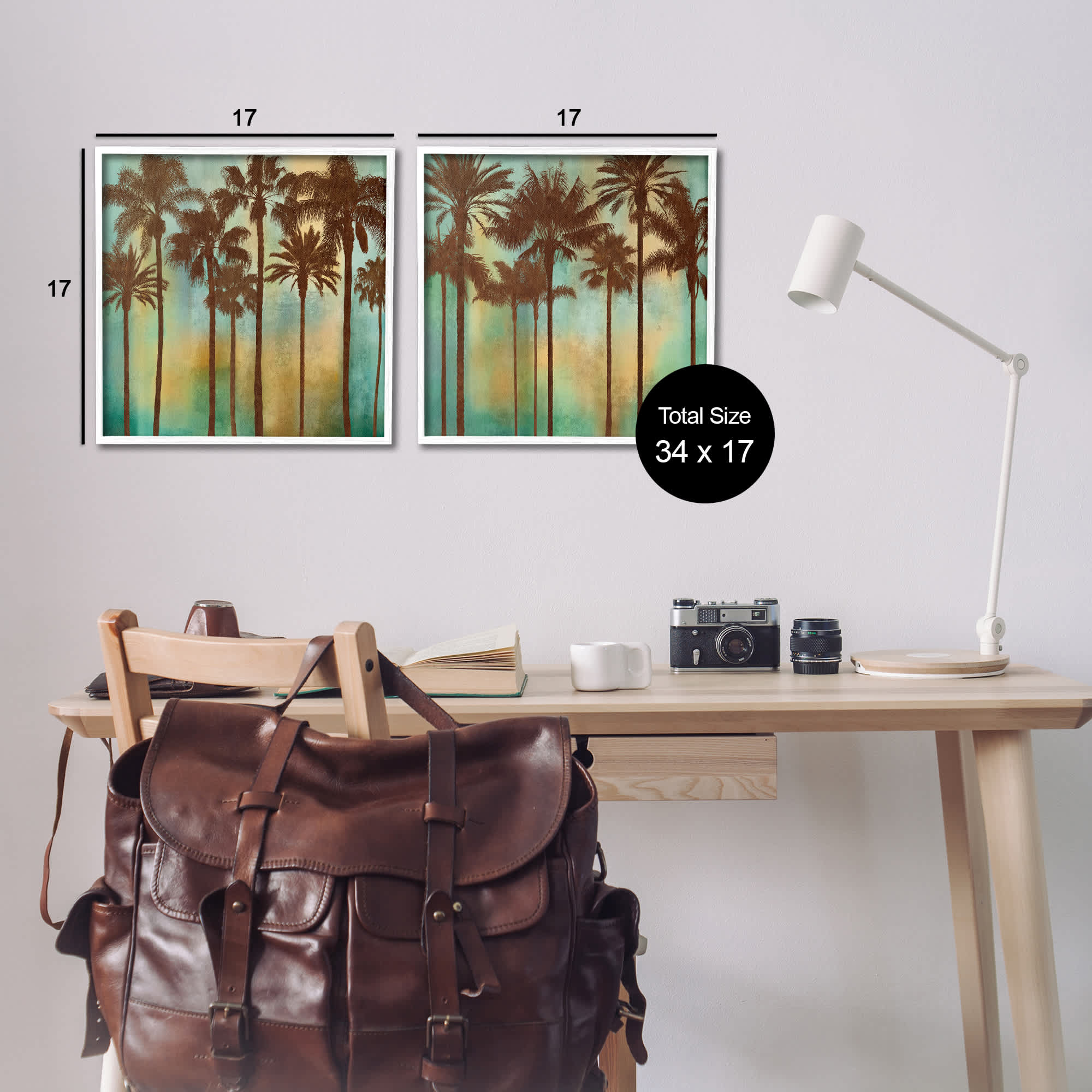 Stupell Industries B2-788-WFR-2PC-17X17 Wall-Art - View #2