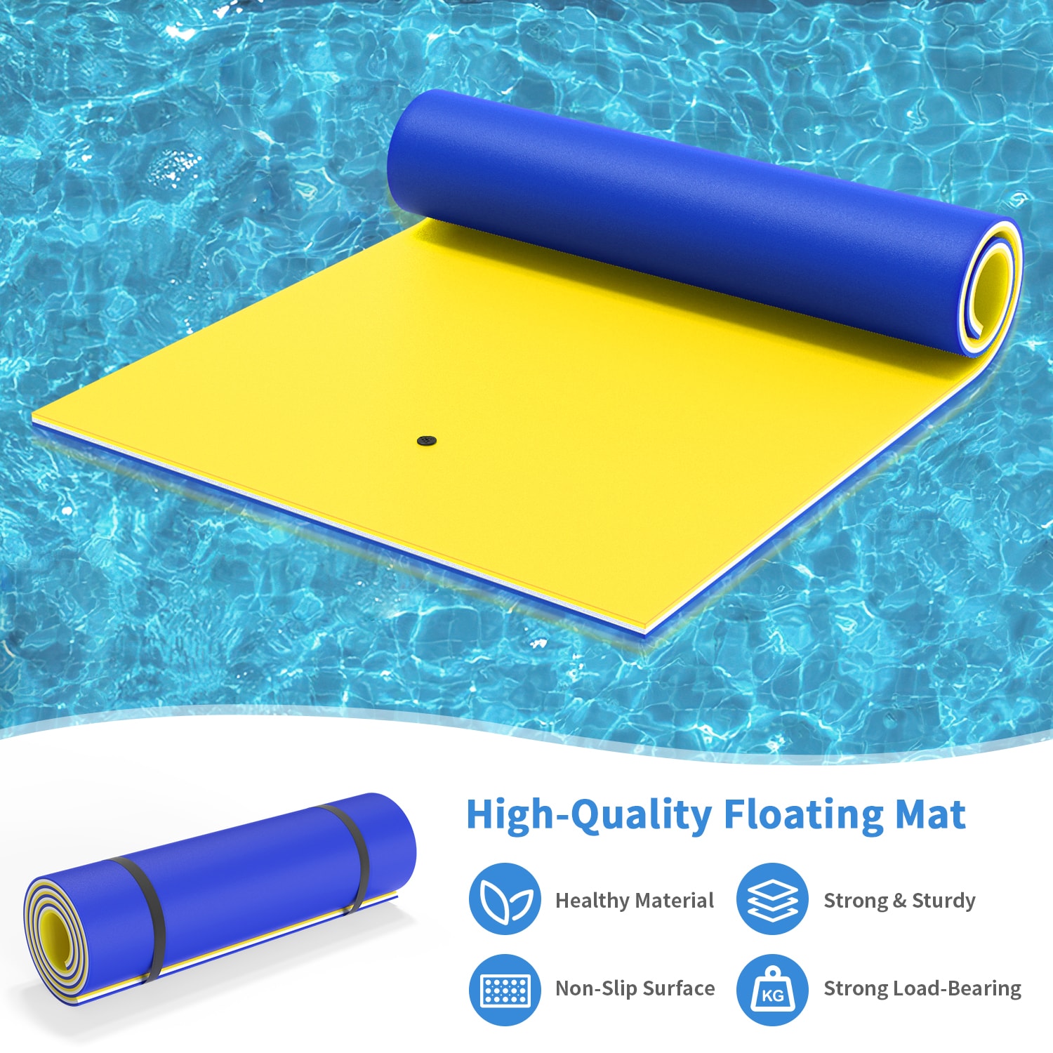 RaDEWAY SO030105-YEBL-12FT Pool-Toys-Floats - View #3