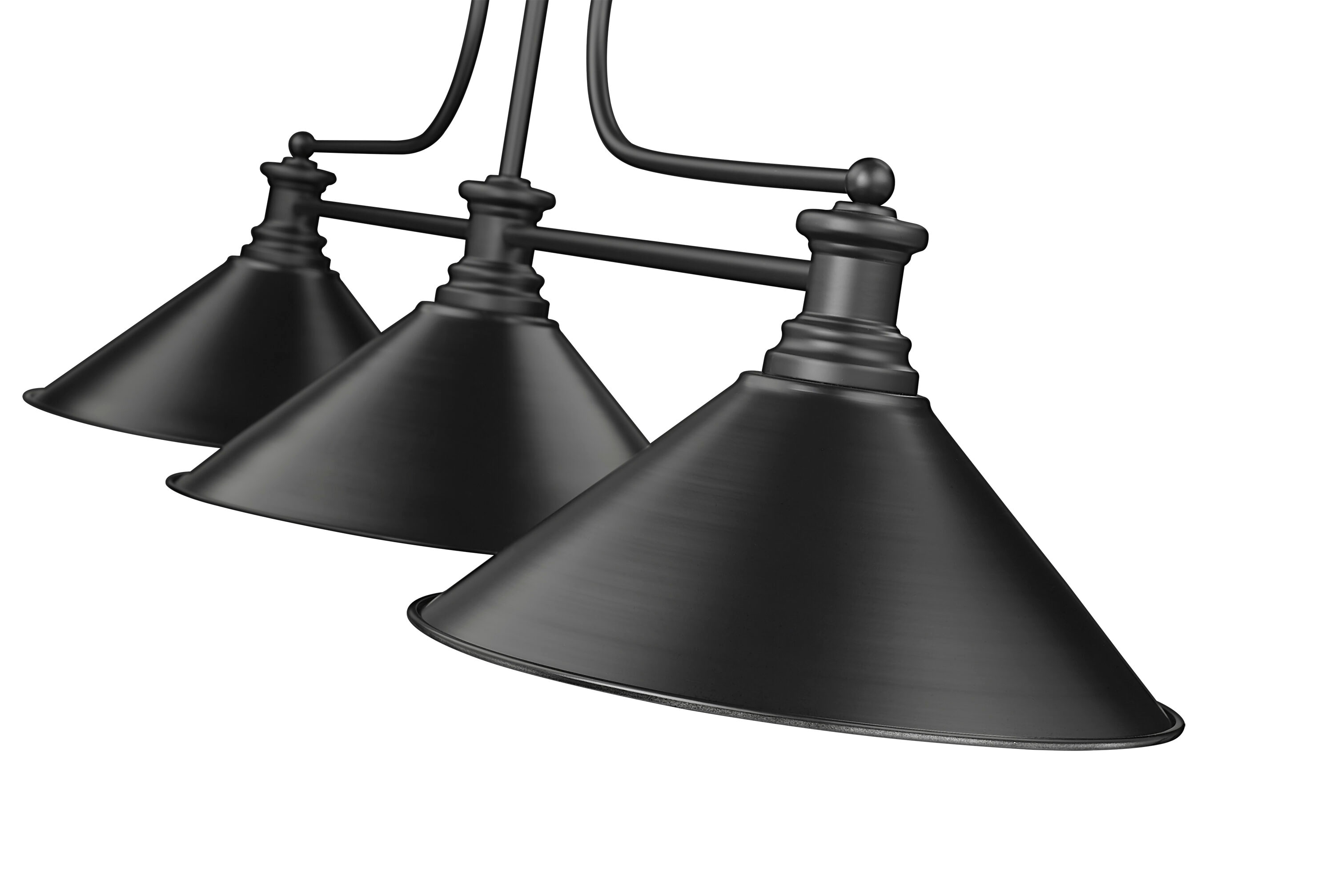 Z-Lite 725-3MB-MB15 Pool-Table-Lighting - View #4