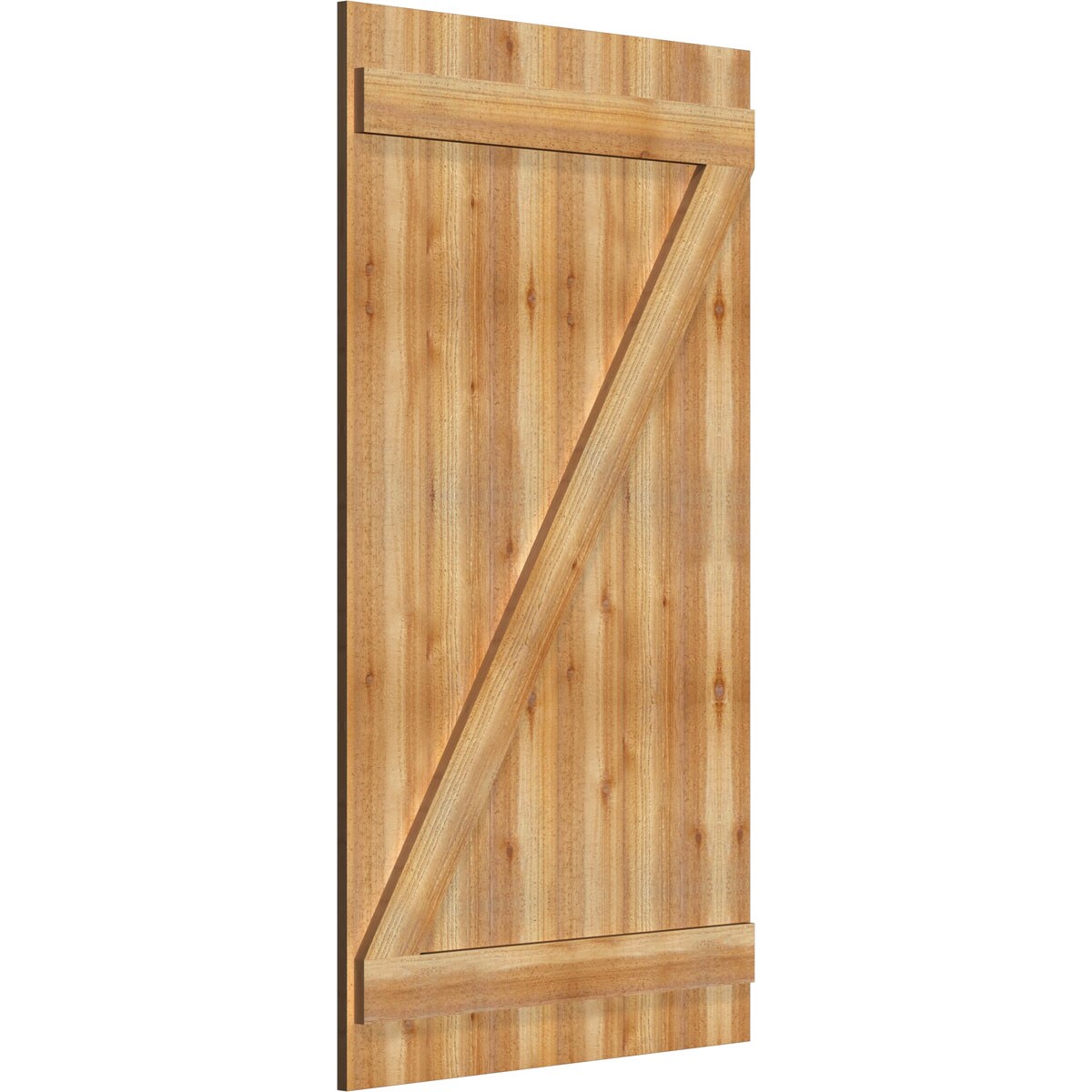 Ekena Millwork RBJ06Z32X057RWR Exterior-Shutters - View #2