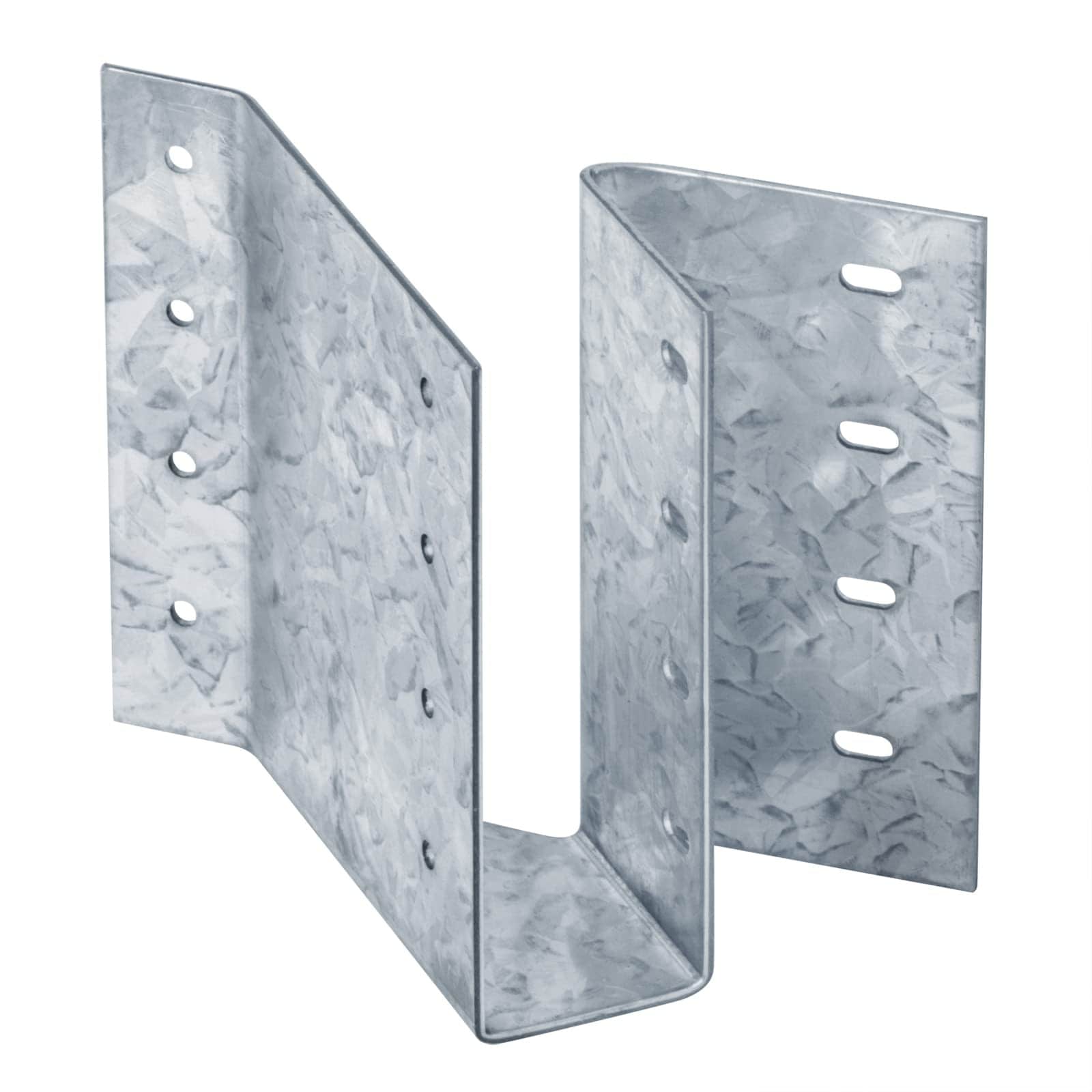 Phyfalip 2 Pack 45 Degree Right Skewed Joist Hangers for 2 x 6 Joist 14 Gauge Carbon Steel Hot Dip Galvanized Face Mount Rafter Bracket #LPF0502Z41