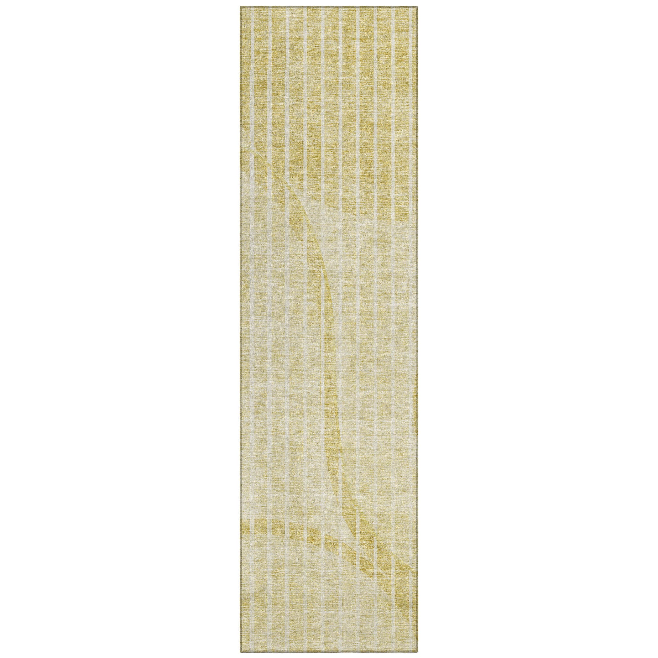 Addison Rugs ACN723GO2X8 Chantille ACN723GO 2 x 7 (ft) Polyester Gold Rectangular Indoor/Outdoor Geometric Machine washable Area rug