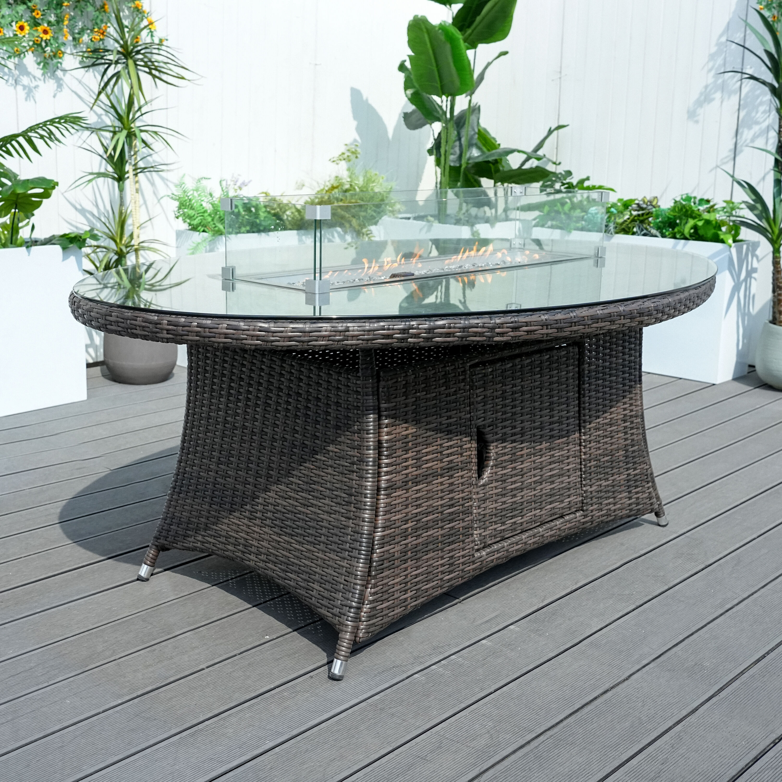 Moda Furnishings MAG-1106O-BR-T Patio-Tables - View #5