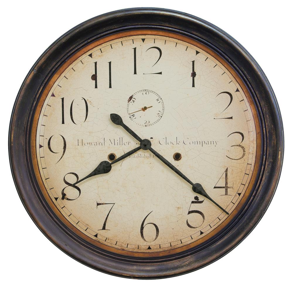 Vintage Howard Miller Round Wall Clock