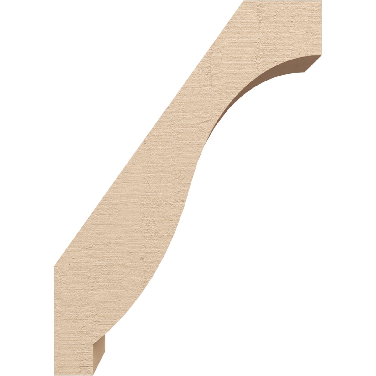 Ekena Millwork BRCUR05X10X14BKRRCPR braces - View #4