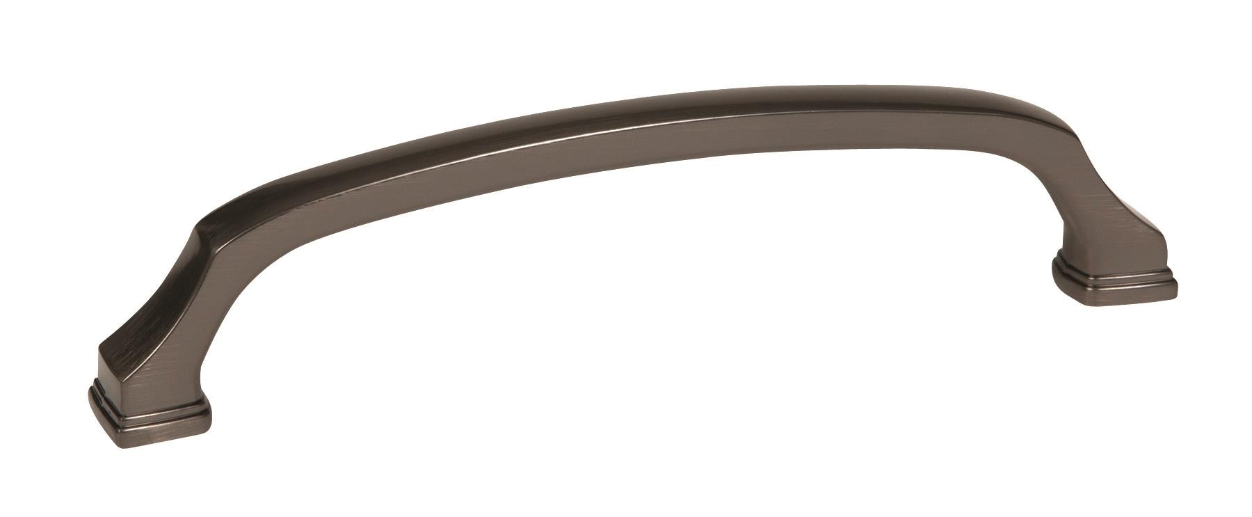 Amerock 2000685 Revitalize 6-5/16-in , 160mm Center to Center Gunmetal Arch Handle