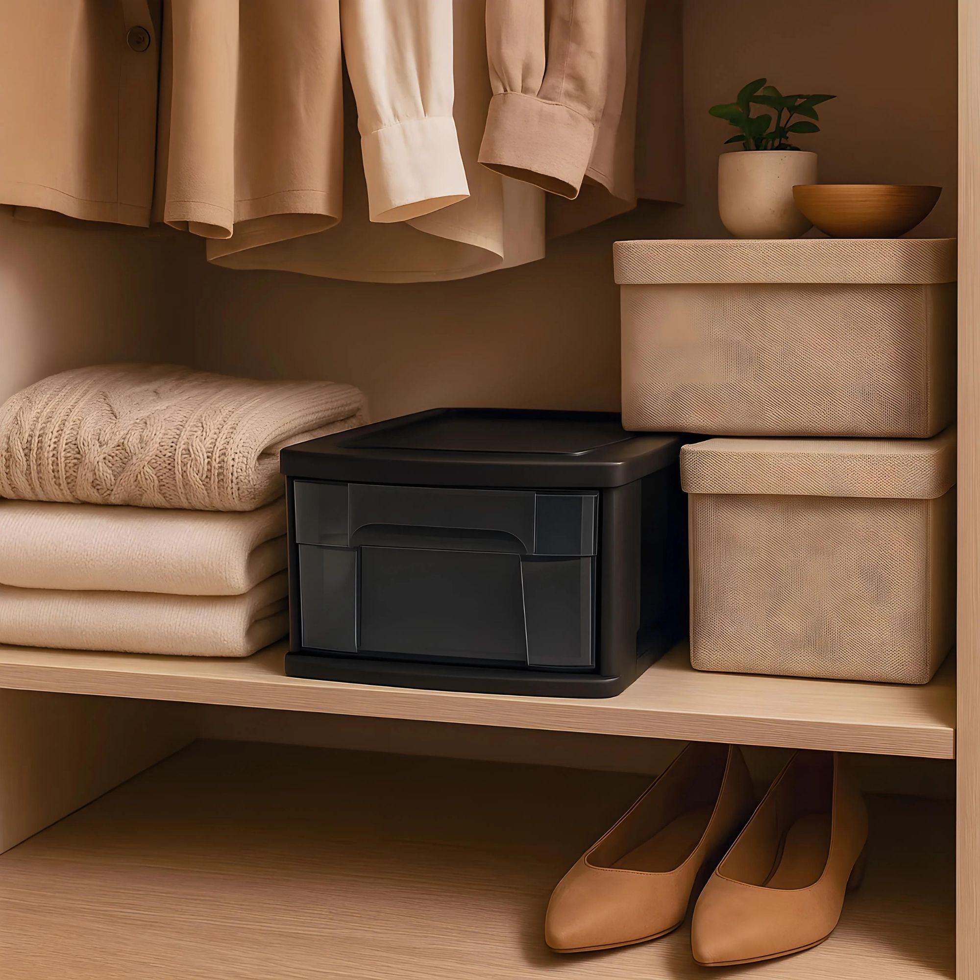 Homz Products 05561BKTSDC.02 Storage-Drawers - View #7