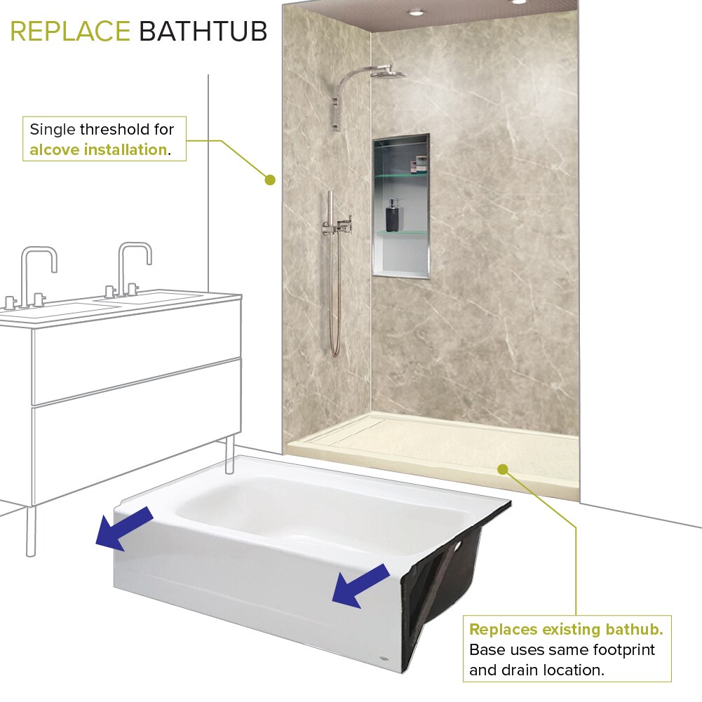 Transolid FLU6032L-38 Shower-Floors - View #7