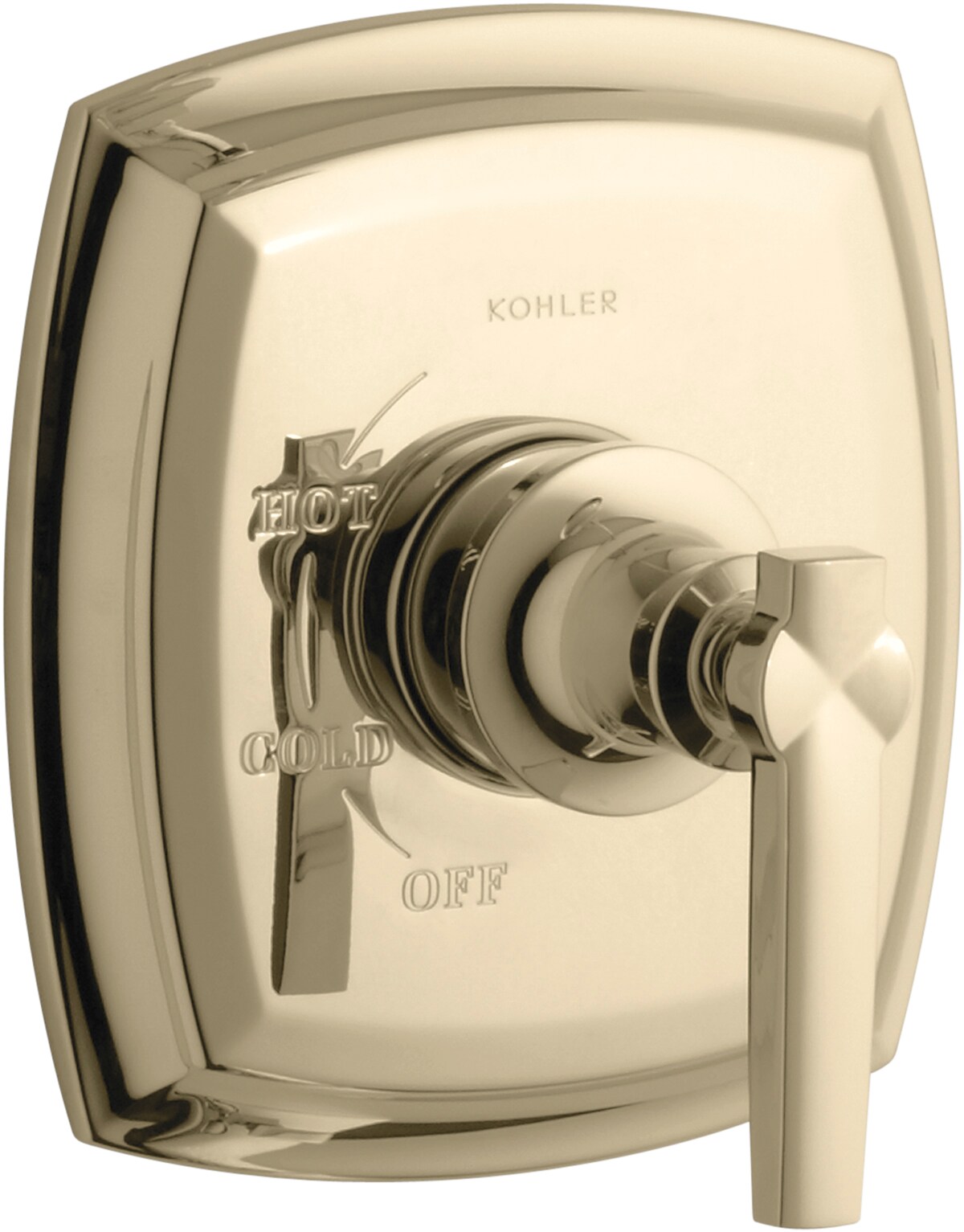 KOHLER Forte Vibrant French Gold Shower Hand Shower Holder in the Bathroom  & Shower Faucet Accessories department at