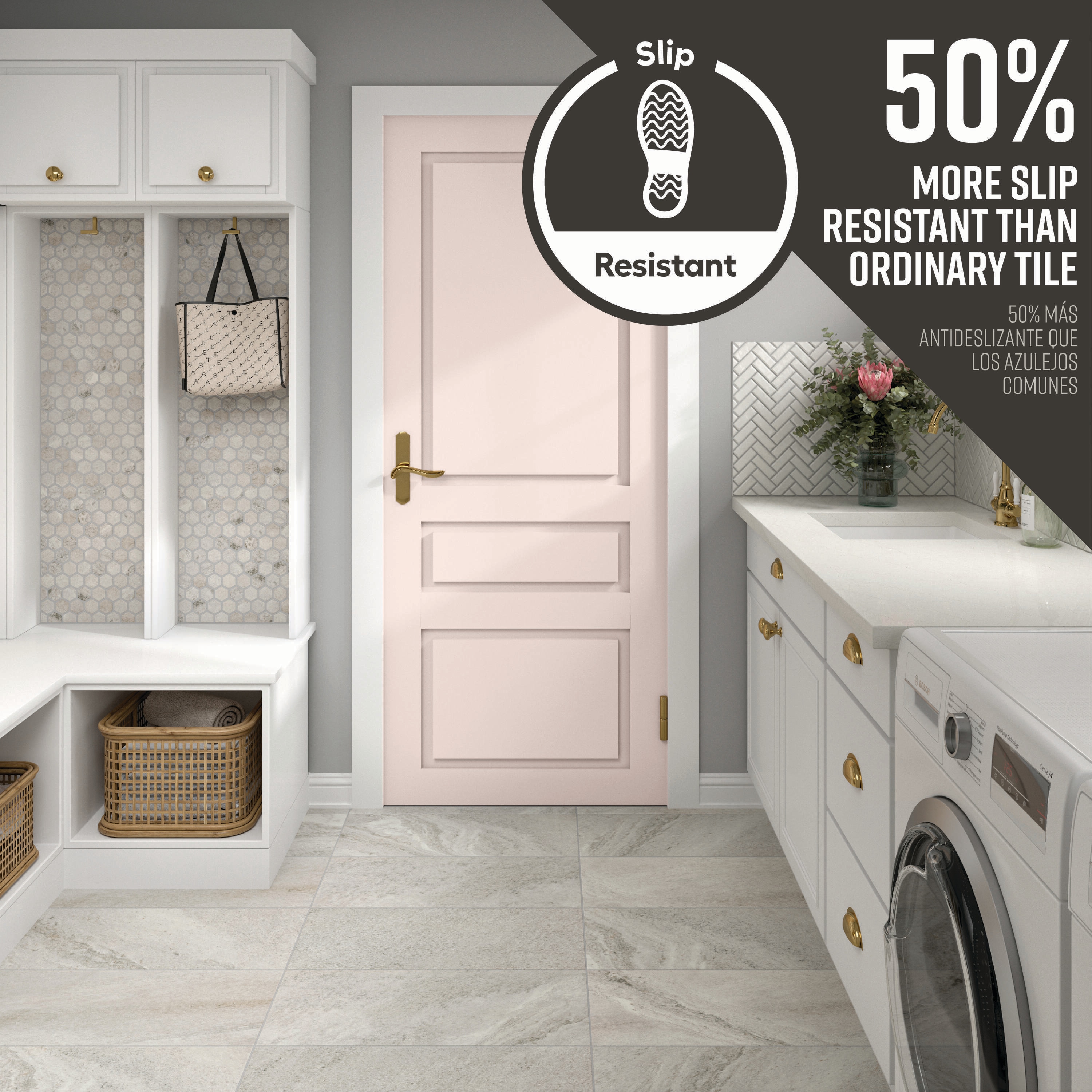 STAINMASTER SM501224XTMTLW Ceramic-Tile - View #4