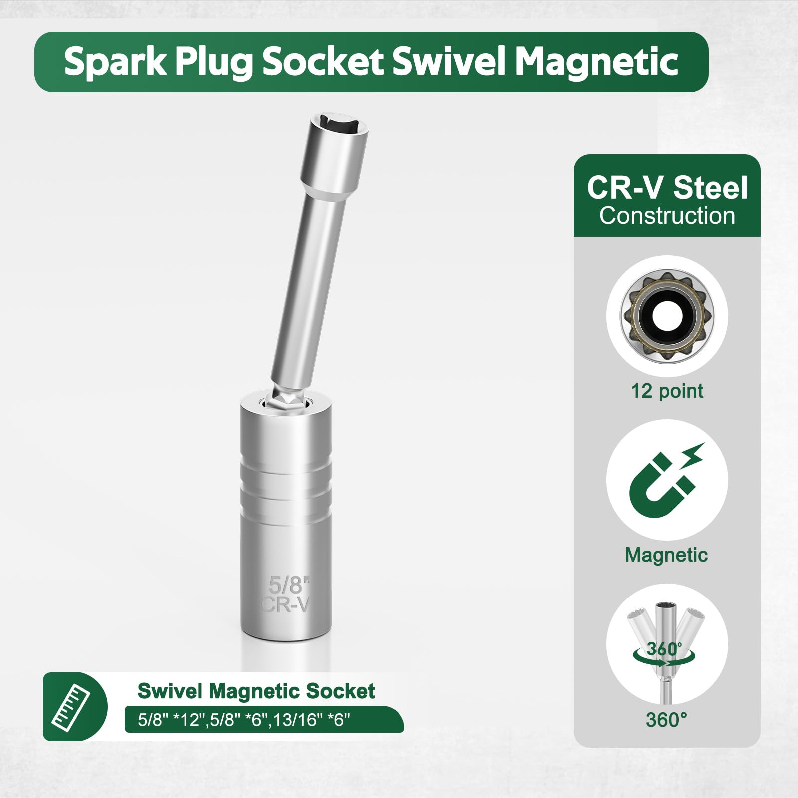 Aoibox LABVYJBL Spark-Plugs-Ignition-Tools - View #3