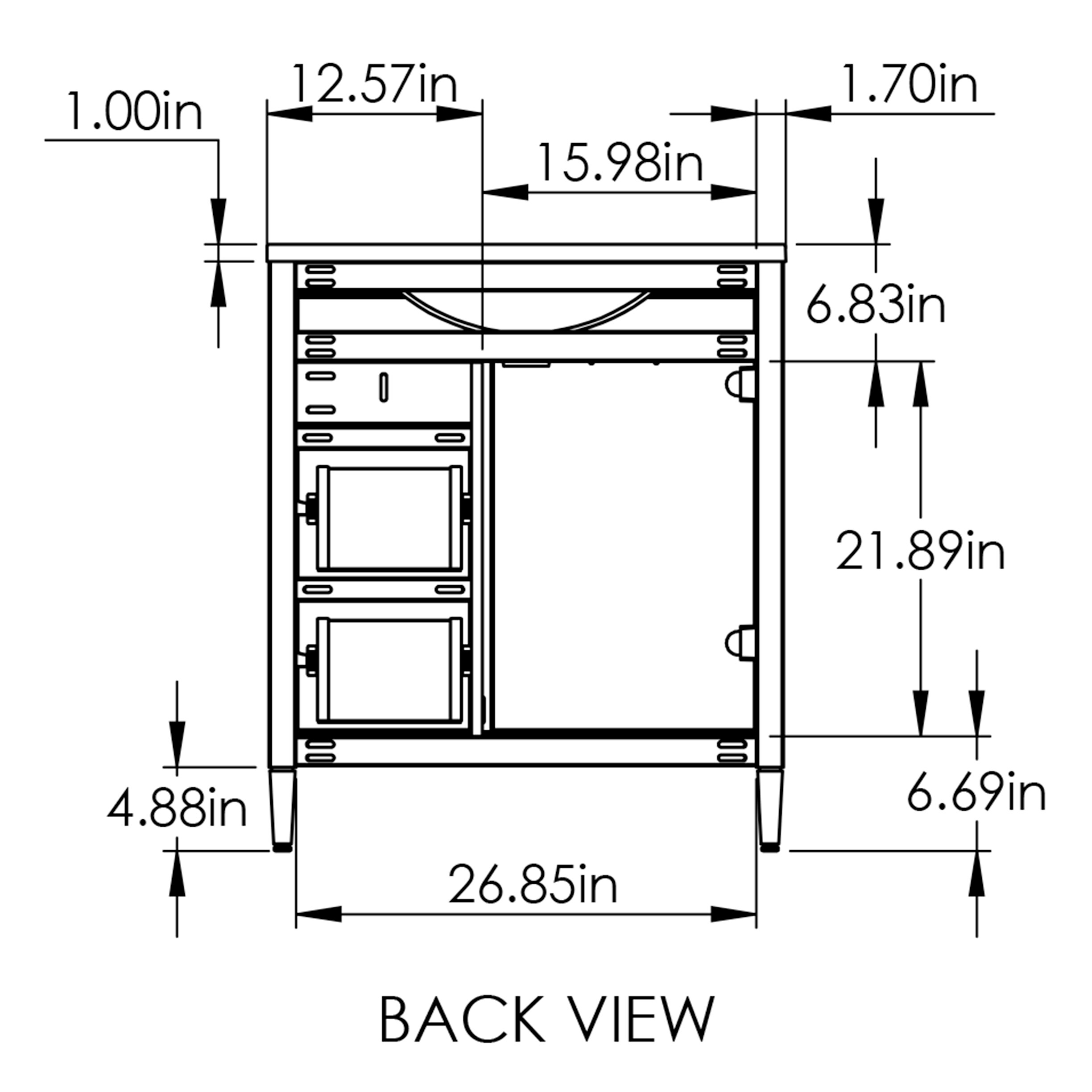 Diamond NOW C30W30019 Bath-Vanity-Combo - View #16