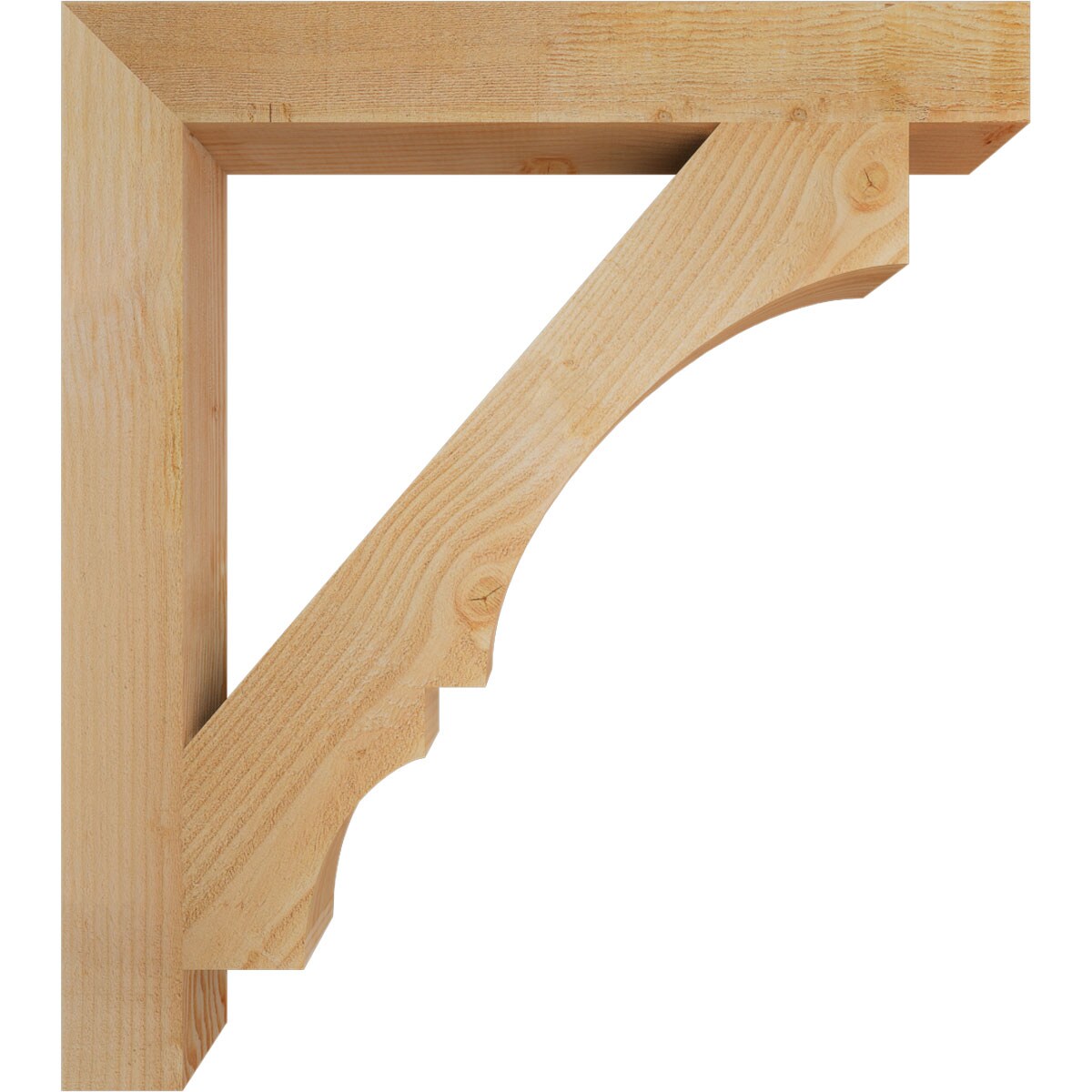 Ekena Millwork BKT04X32X36BOA05RDF Exterior-Brackets-Braces - View #3