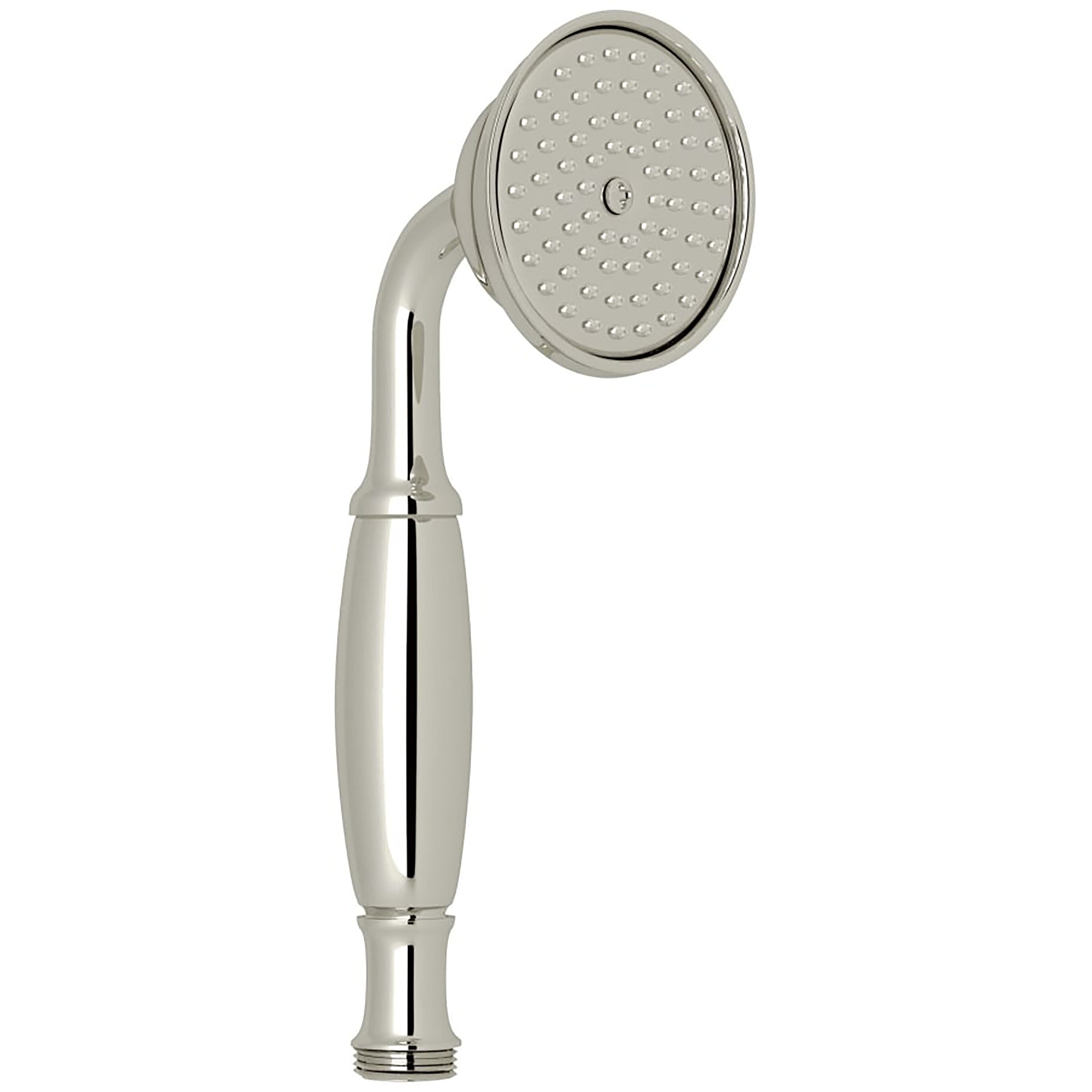 Rohl 1101/8EPN Spa Shower Polished Nickel Sold separately Single function 10-in Round Shower Faucet