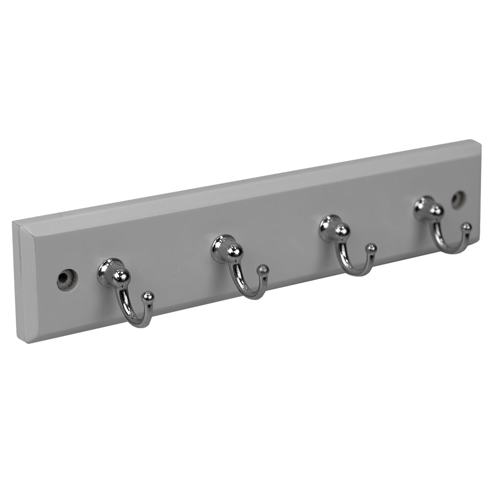 Home Basics Gray Screw Storage/Utility Hook (20 lbs. Capacity) in the  Utility Hooks & Racks department at