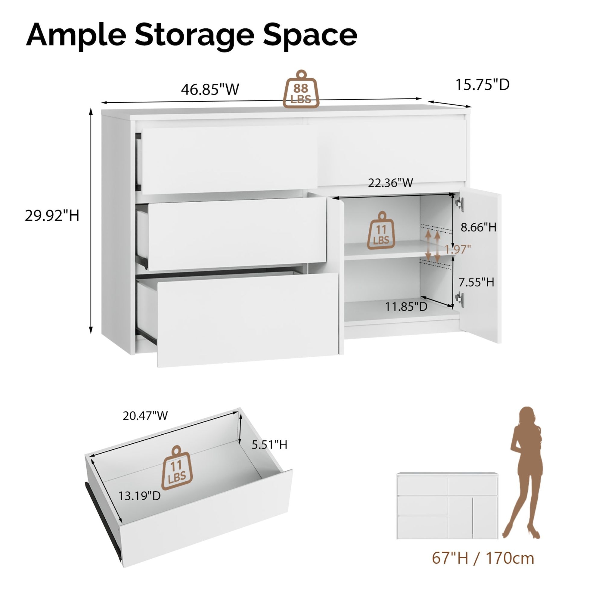 Winado TGK1-G52009350 dressers - View #2