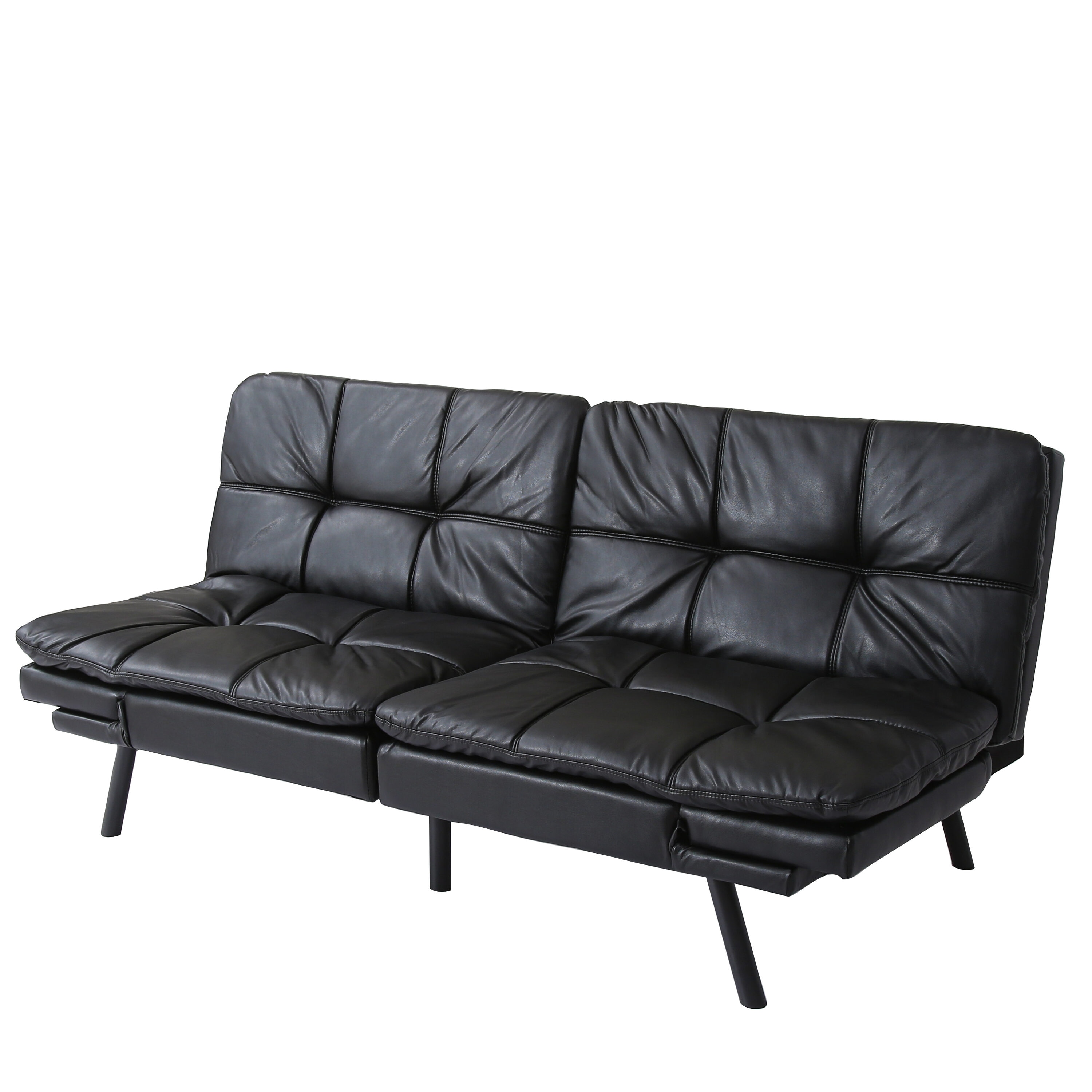 LIVIZA Black Contemporary/Modern Sofa Bed In The Futons & Sofa Beds ...