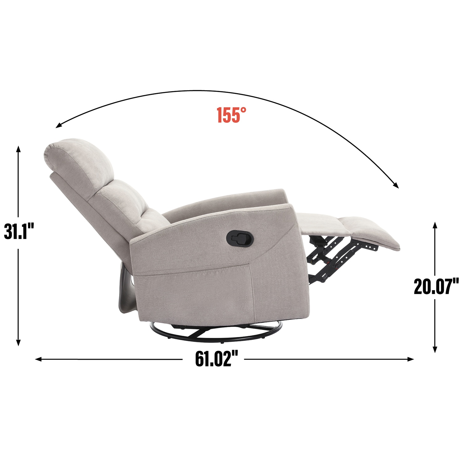GZMR GZ-W1803RC81 recliners - View #8