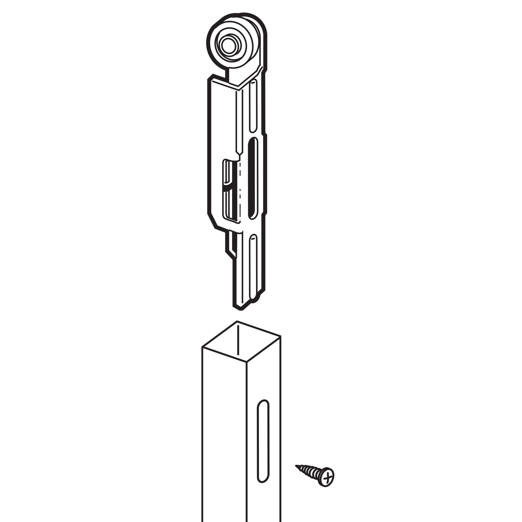 Prime-Line N 6849 Sliding-Closet-Door-Guides - View #4