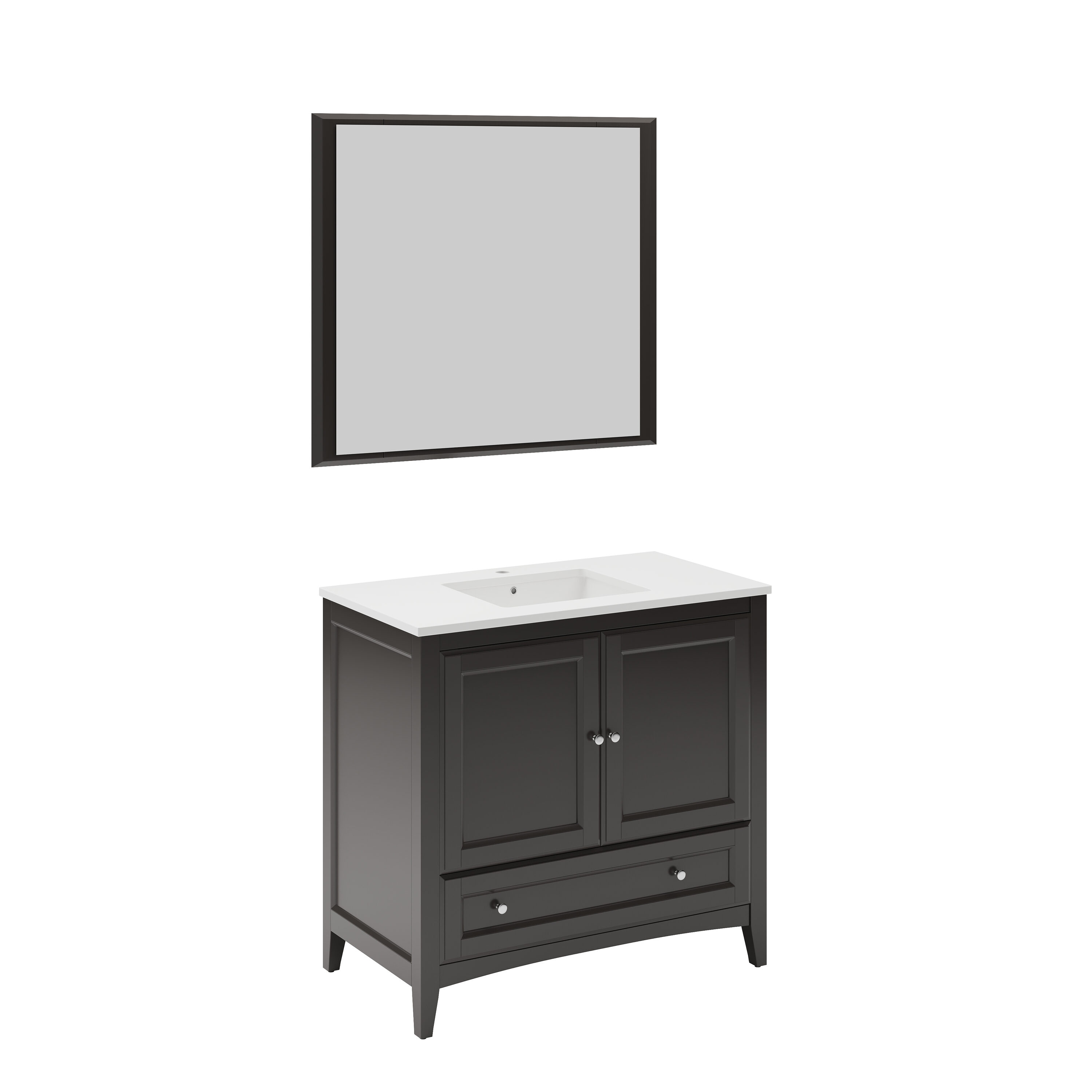Fresca FVN2036ES Bath-Vanity-Combo - View #2