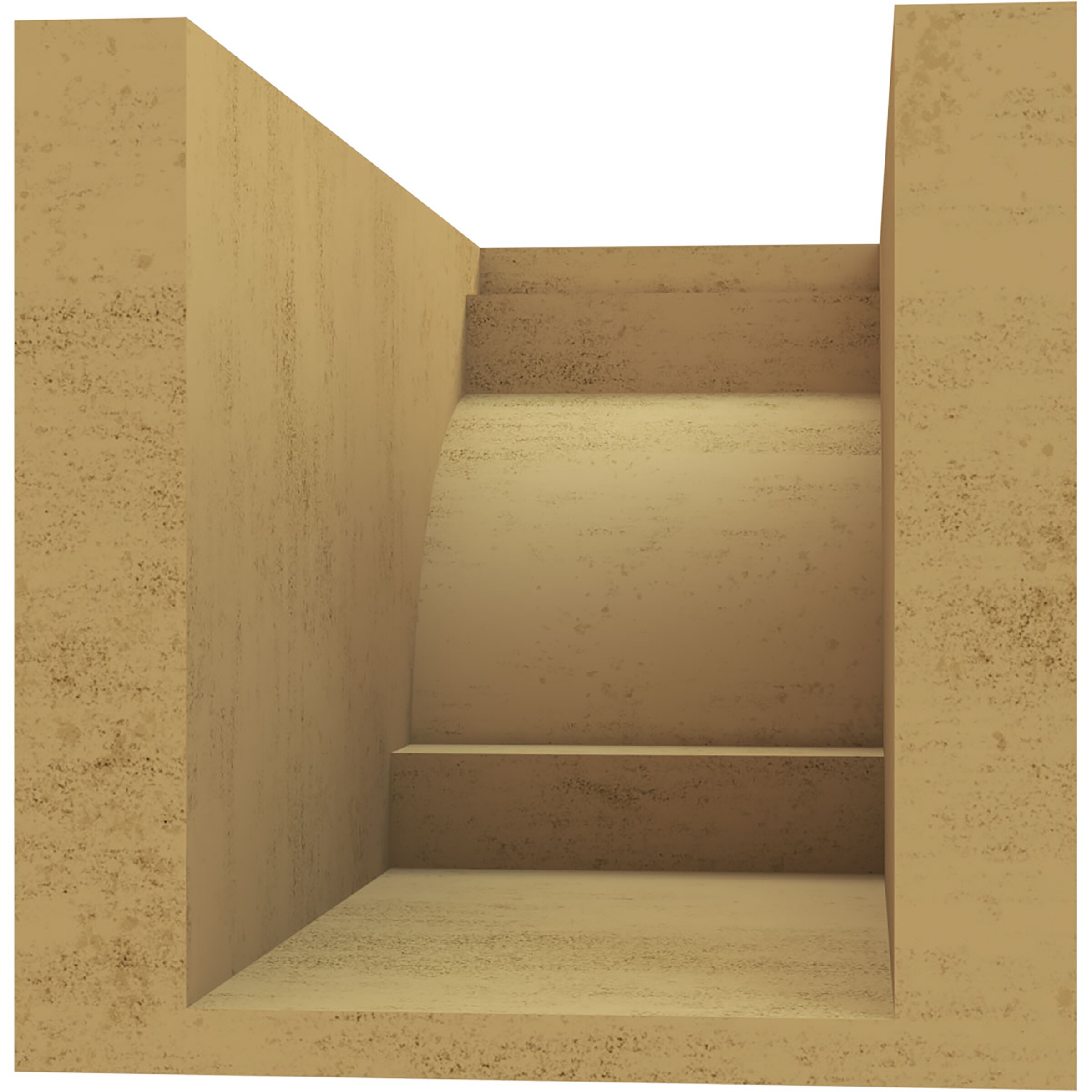 Ekena Millwork RFTU06X06X12MEDRCPR Exterior-Brackets-Braces - View #4