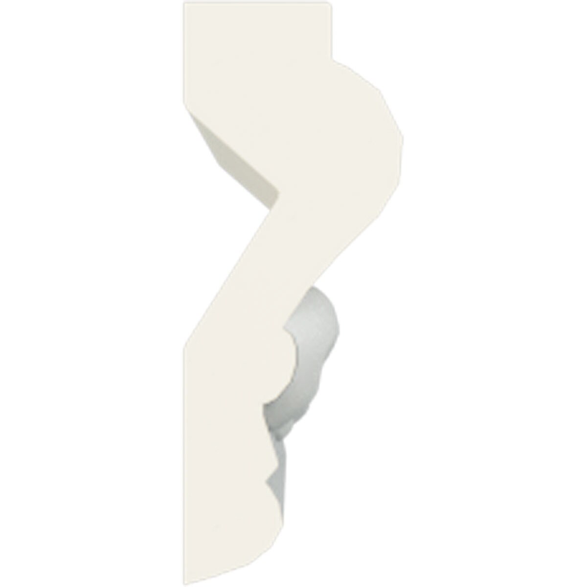 Ekena Millwork CHA02X01FL-CASE-12 Chair-Rail-Moulding - View #3