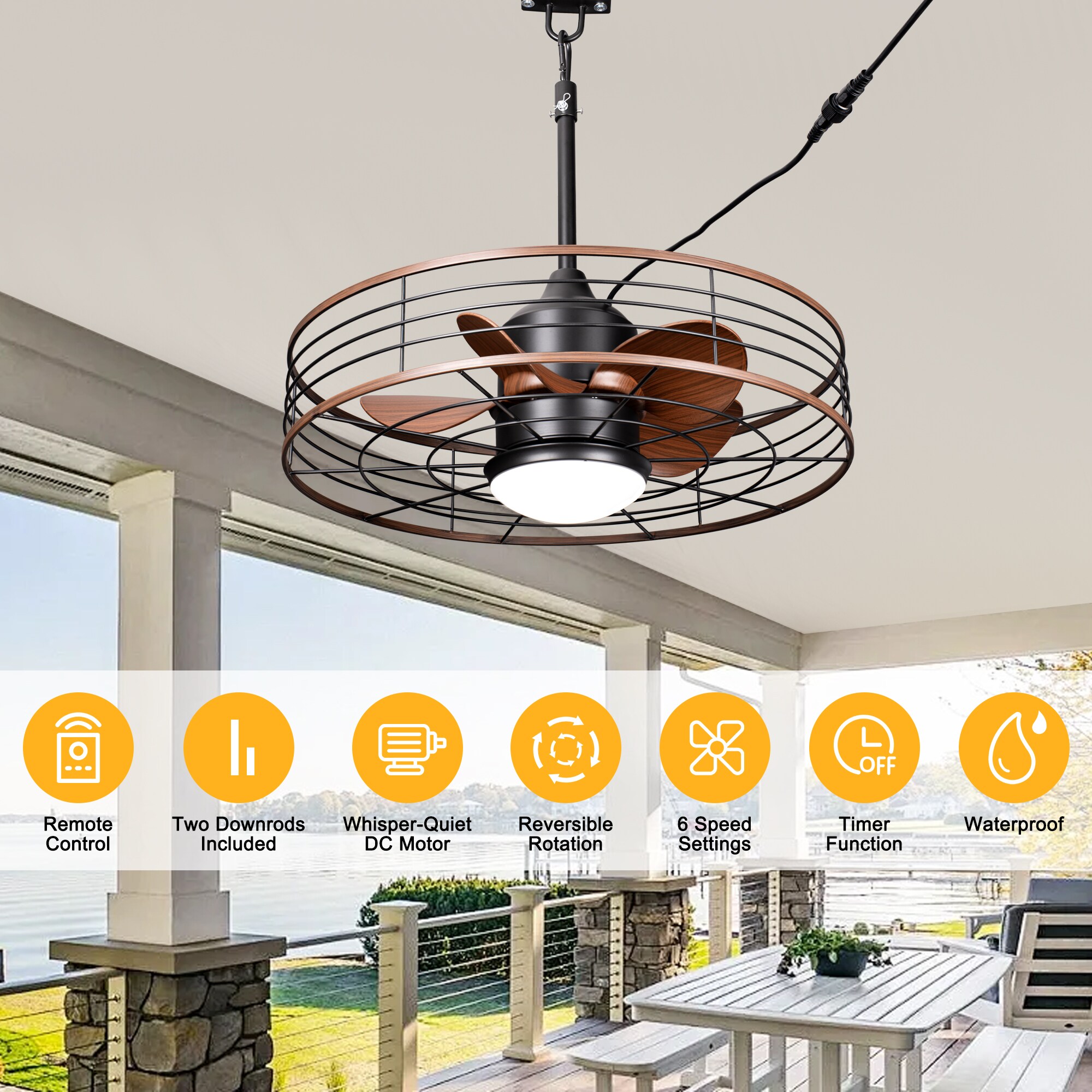 Oaks Decor BDHW2308 Ceiling-Fans - View #13