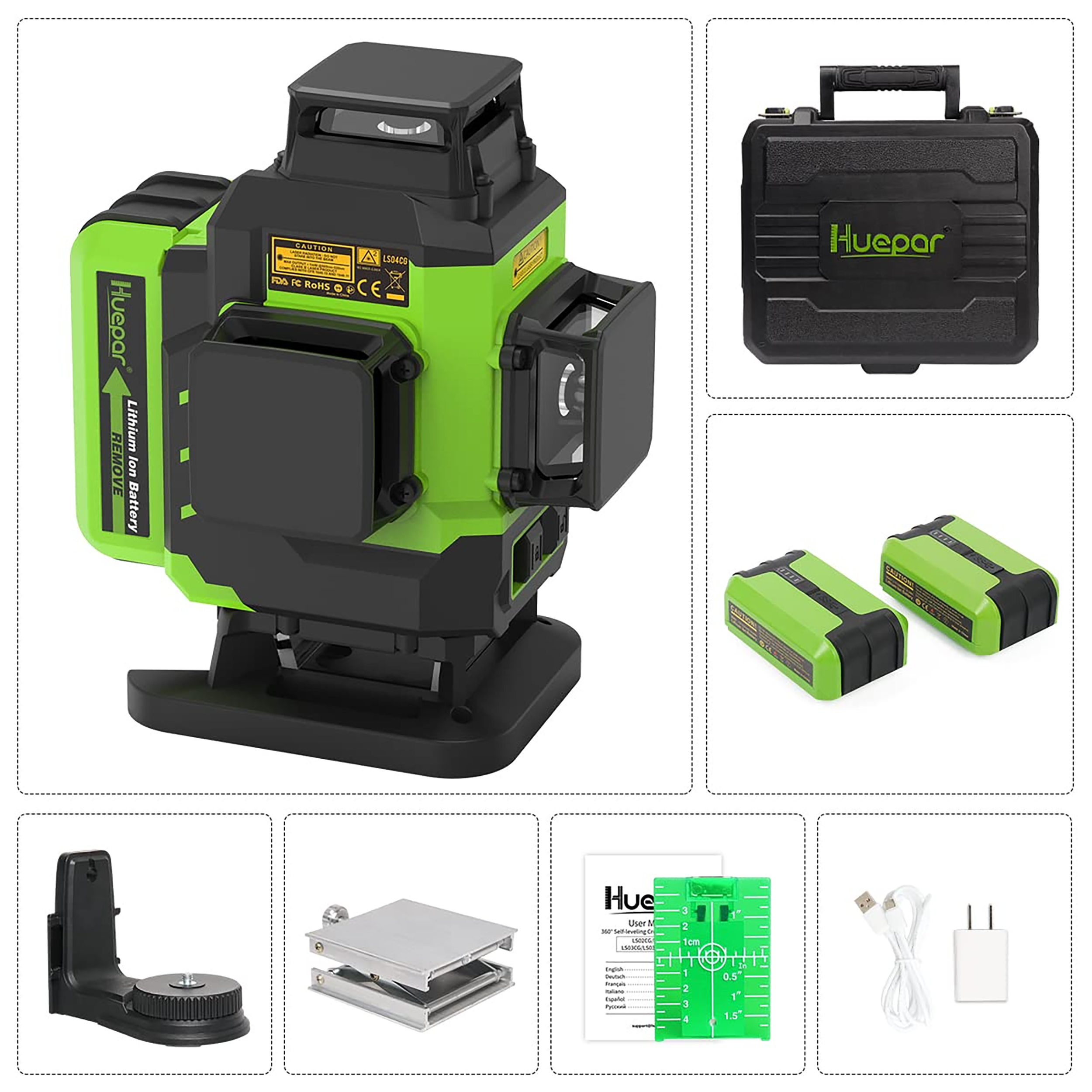 Huepar LS04CG Laser-Level - View #9