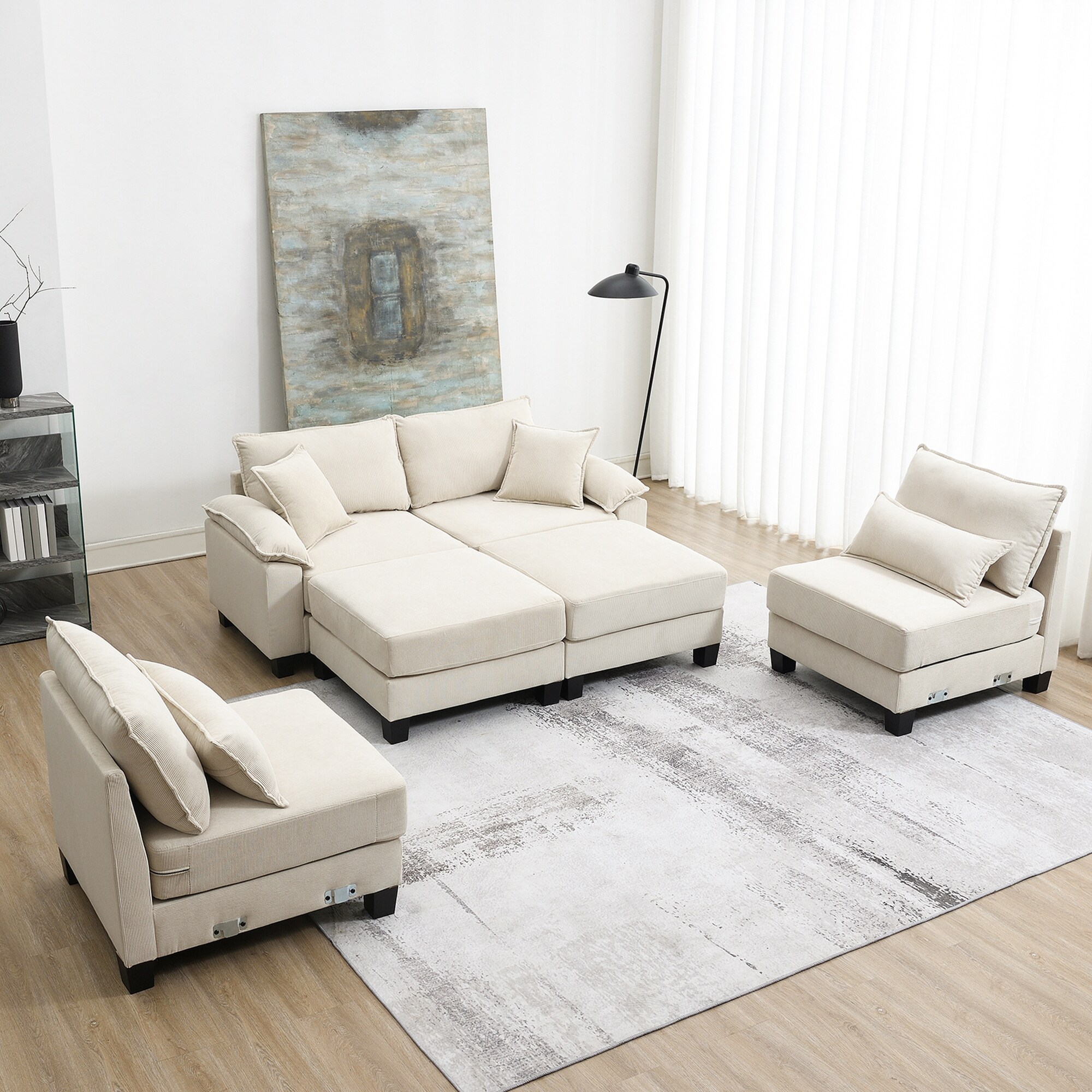 ModernLuxe GS012016AAA Sofas-Loveseats - View #8