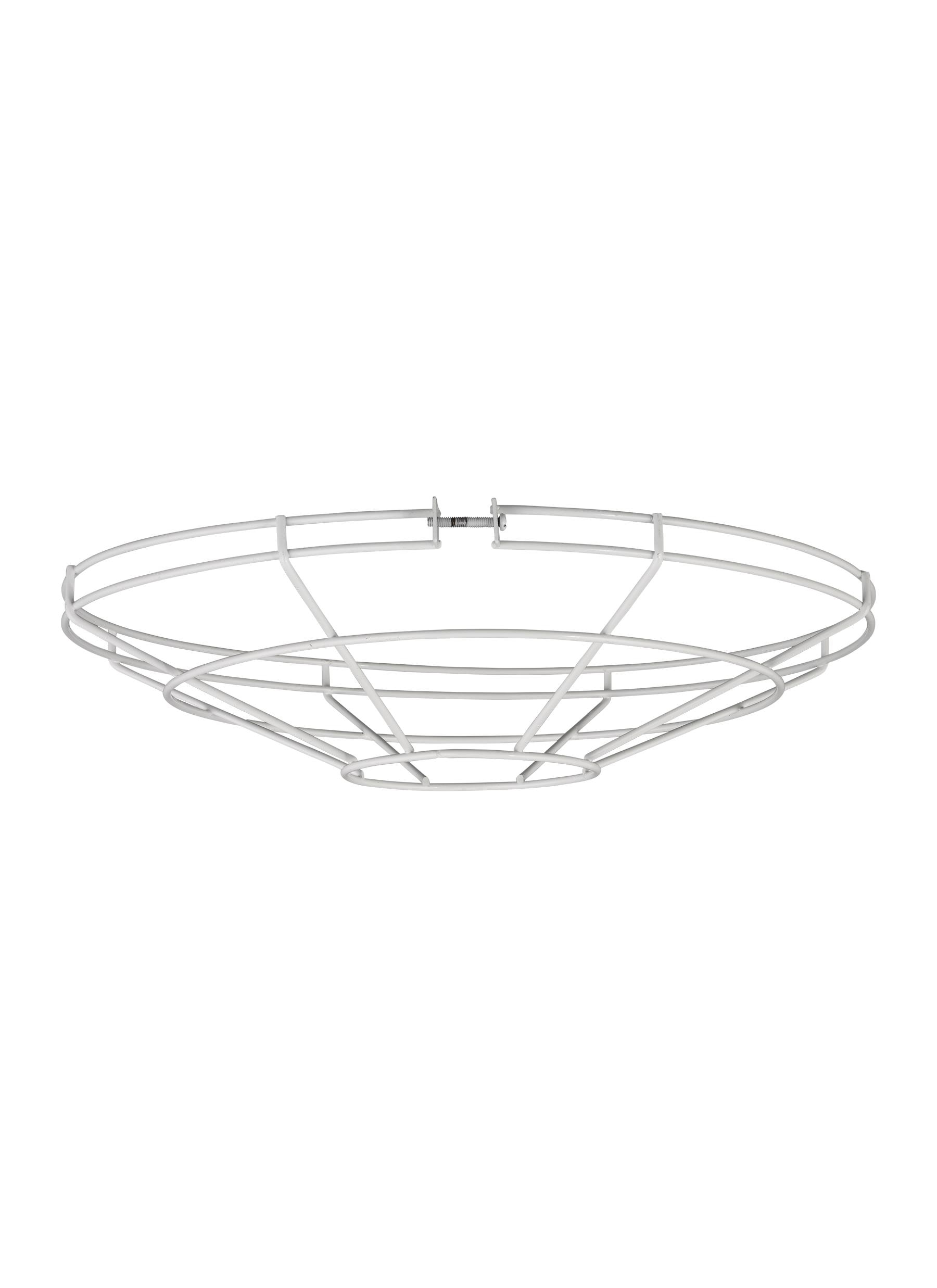 Generation Lighting 97374-15 Barn Light Large White Cage