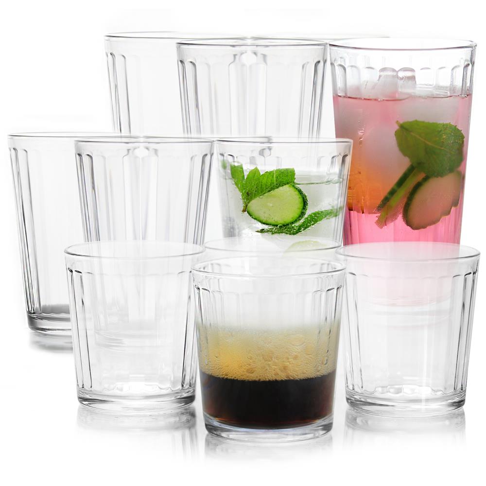 Pasabahce 16.7-fl oz Glass Drinkware Set in the Drinkware department at ...