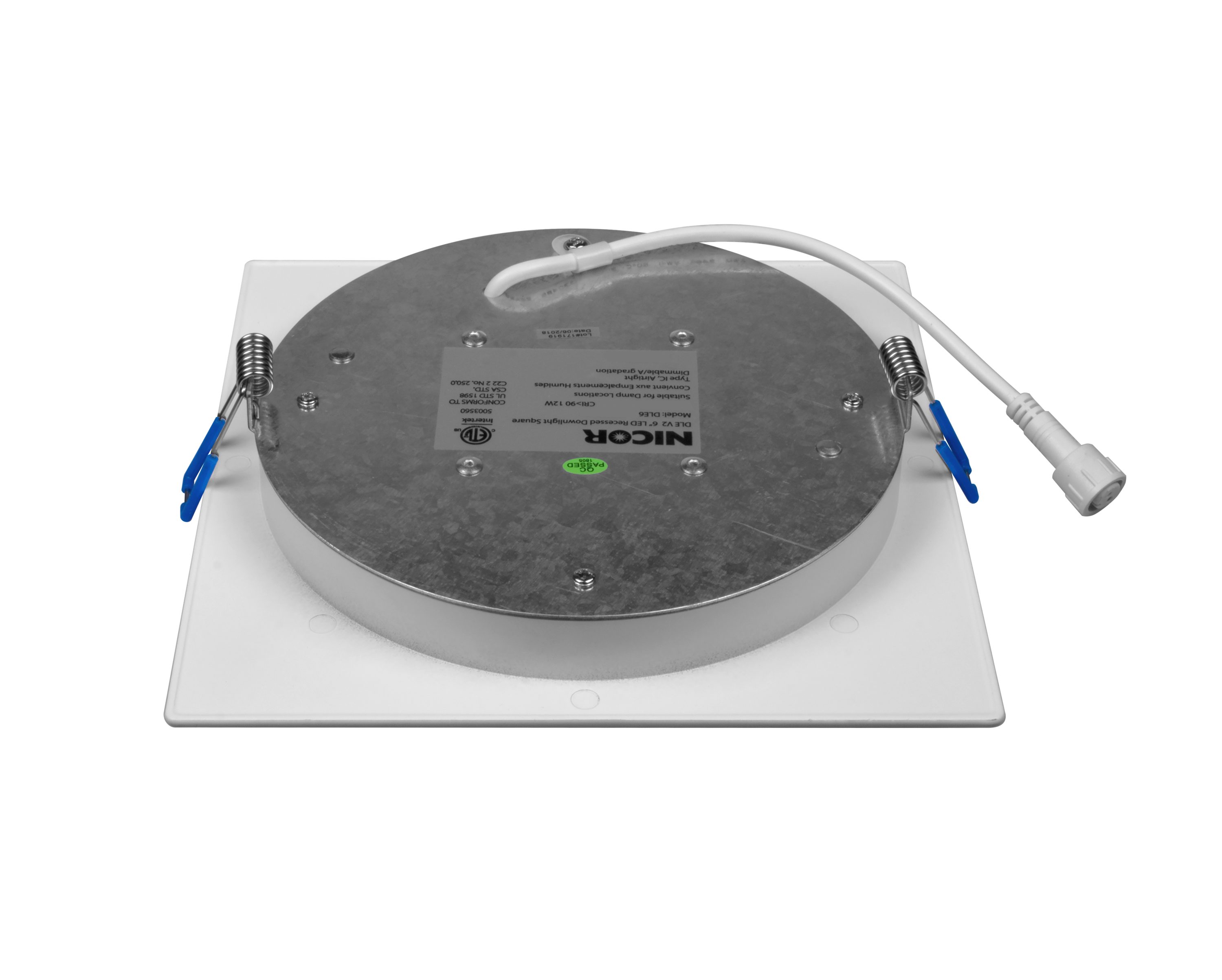 Nicor Lighting DLE621202KSQAC Led-Retrofit-Downlight - View #8