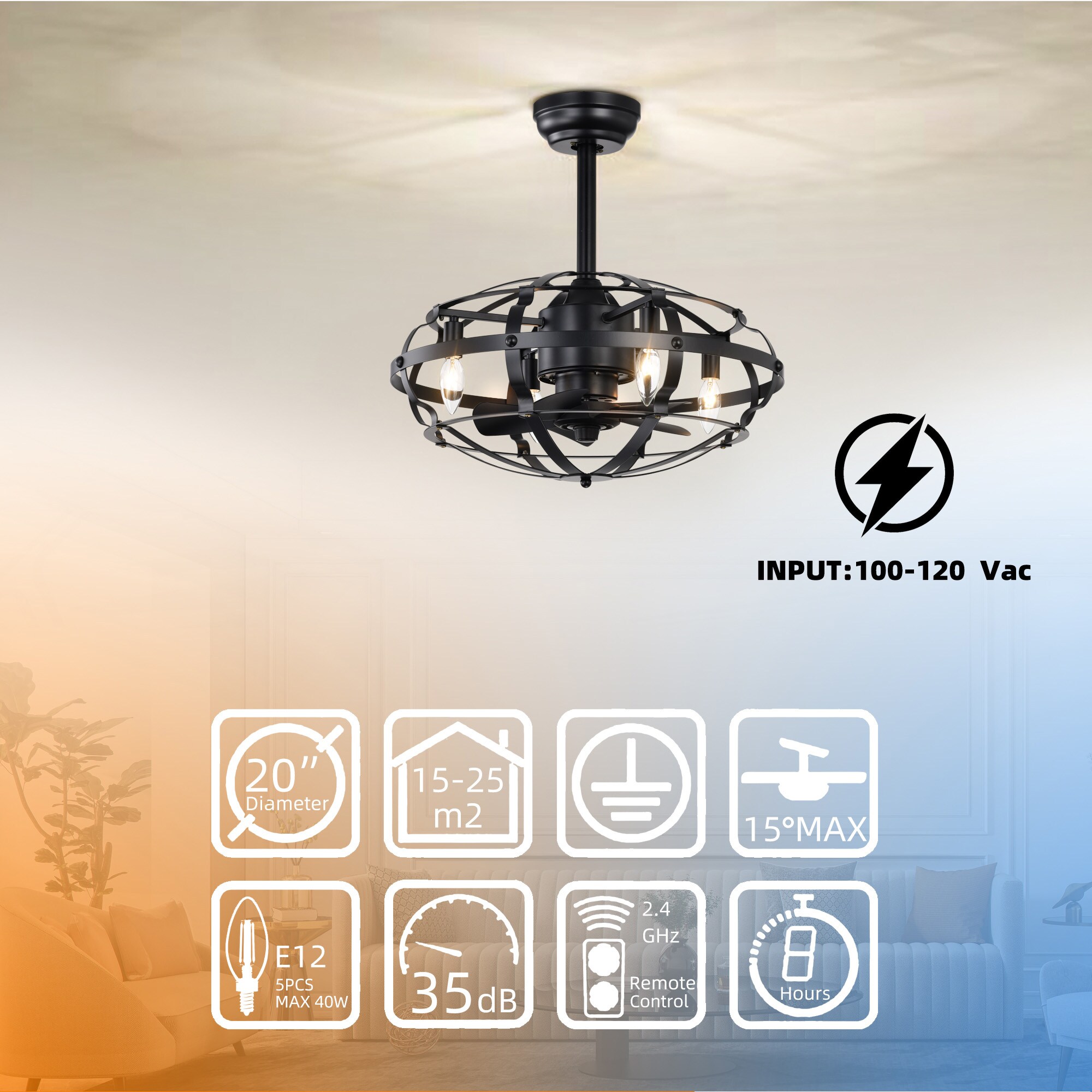 ExBrite DICF0051 Ceiling-Fans - View #9