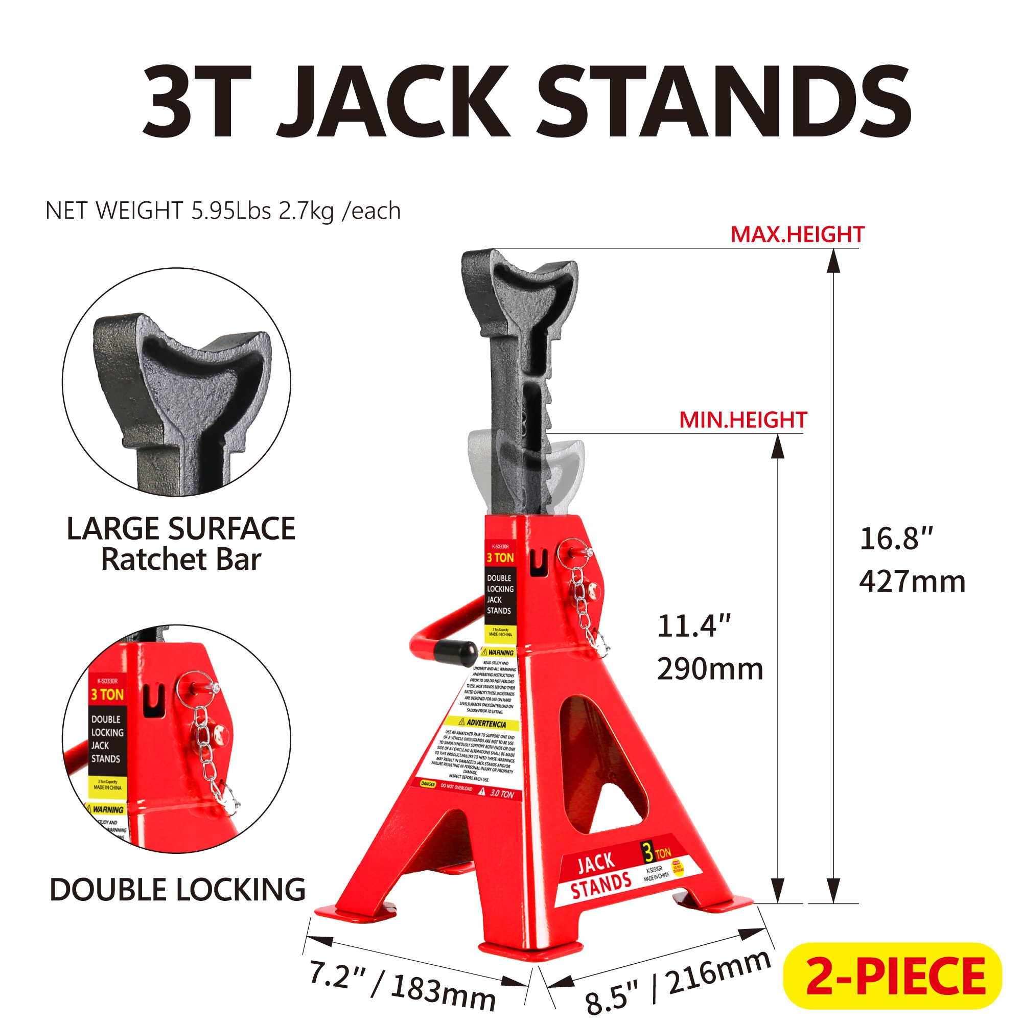 Gaierptone CRX6NYX09NJ jacks - View #4