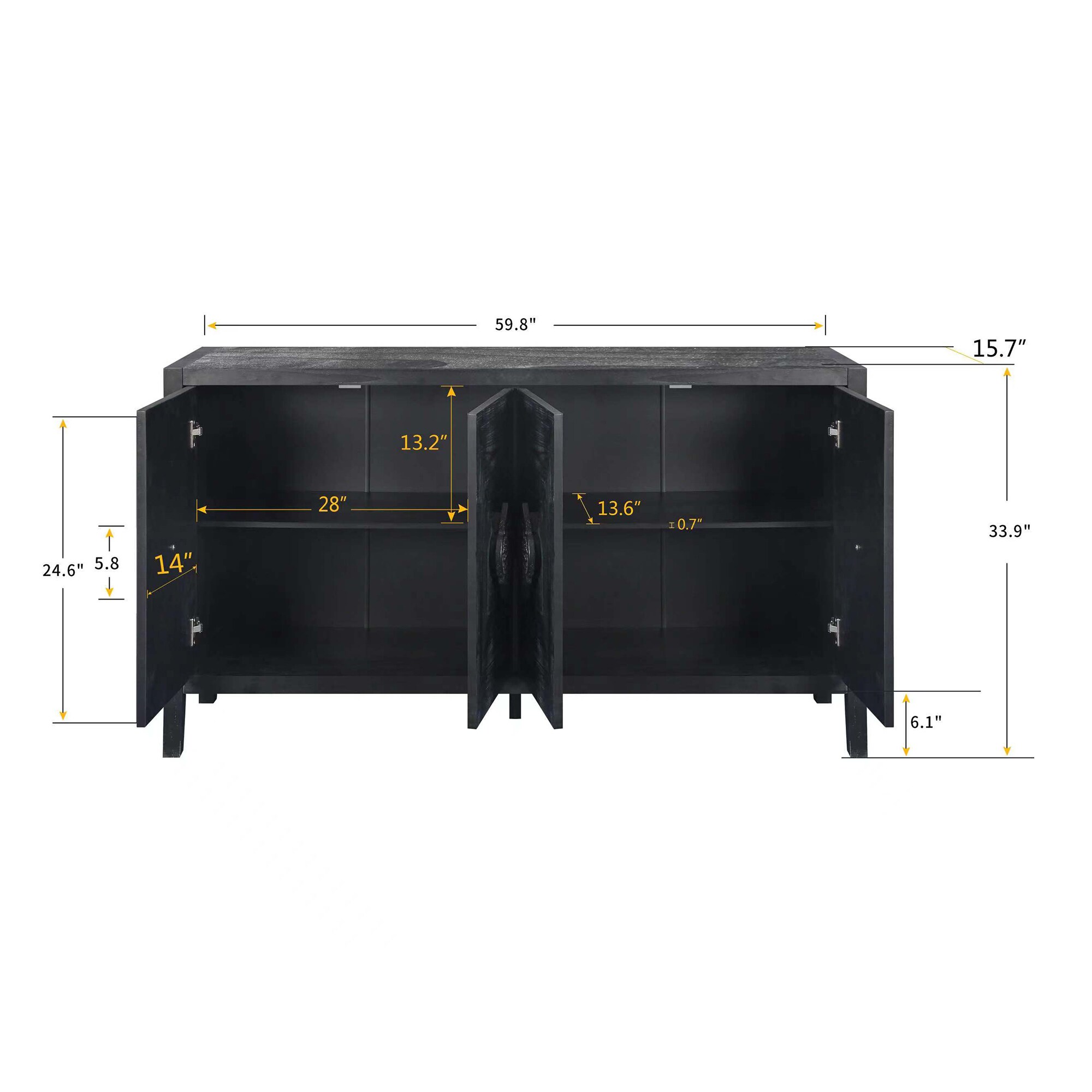 Bybafun YD2400040 Dining-Kitchen-Storarge - View #2