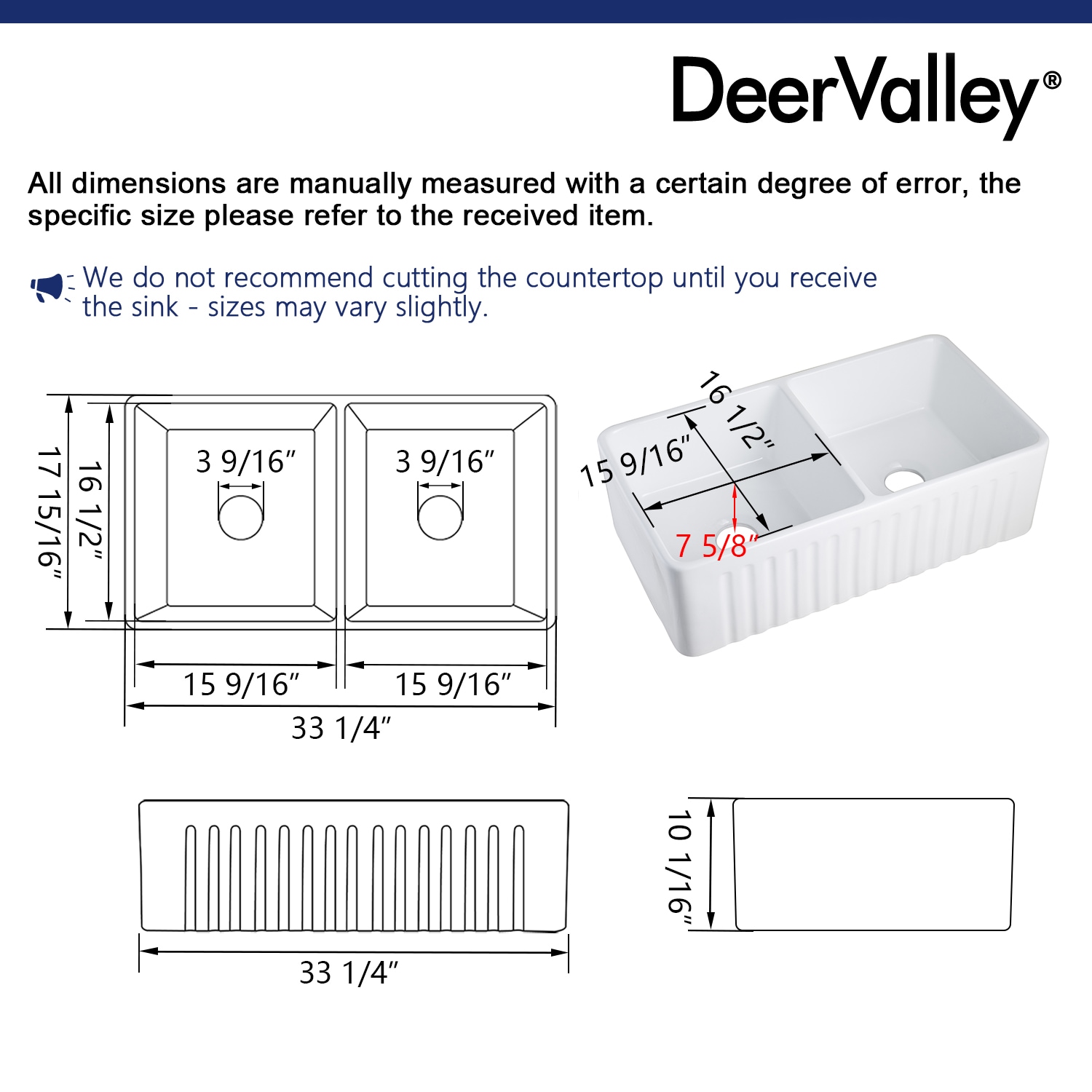 DeerValley DV-1K028 Kitchen-Sinks - View #13