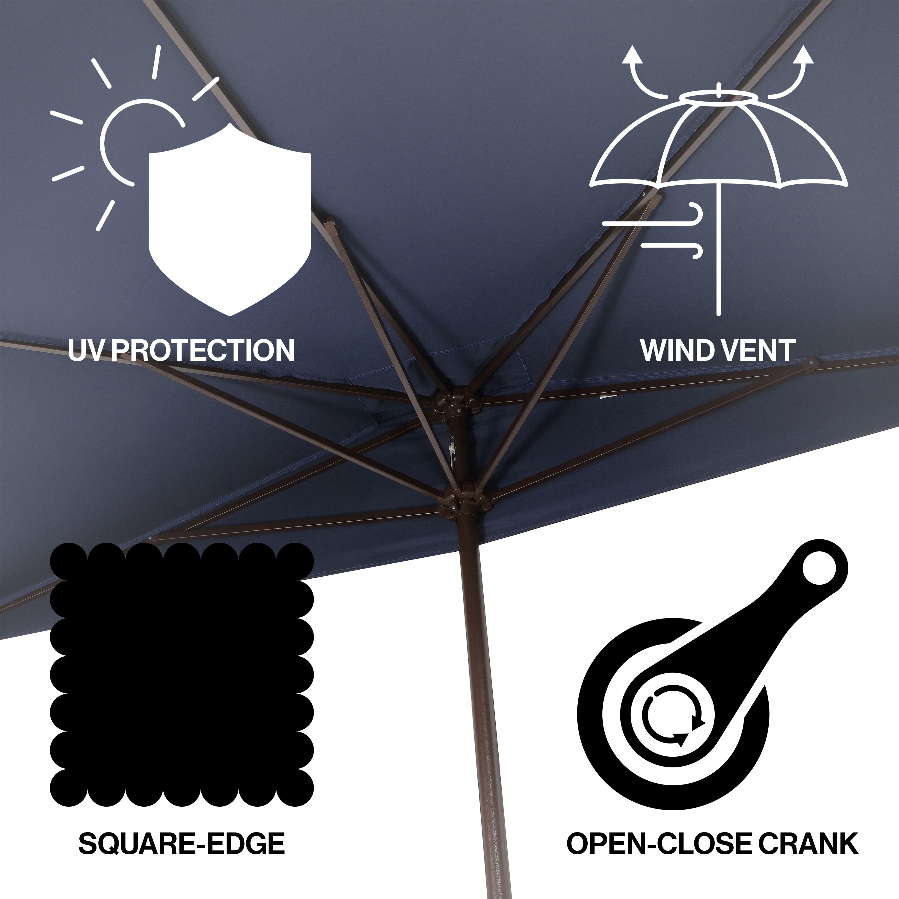 JONATHAN  Y UMB1200C Umbrellas-2 - View #3