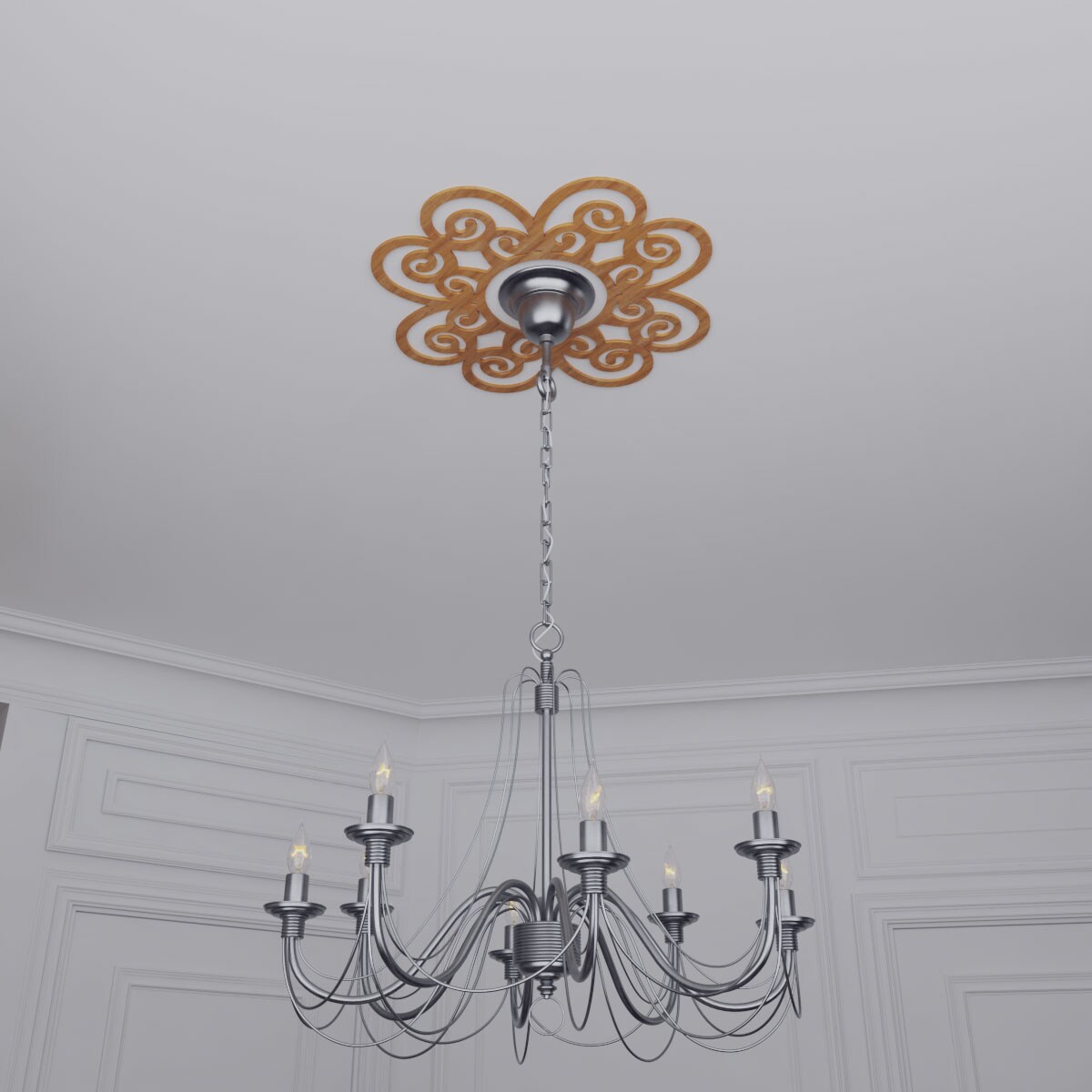 Ekena Millwork CMWP32X32X0375COCH Ceiling-Medallions - View #16