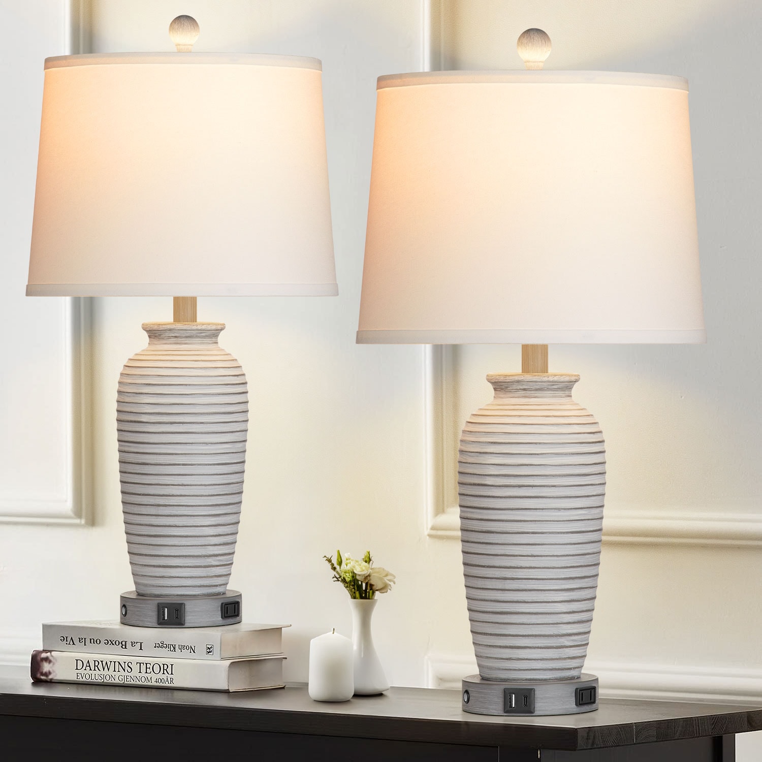 UrFurnishings TD-330 Table-Lamps - View #4