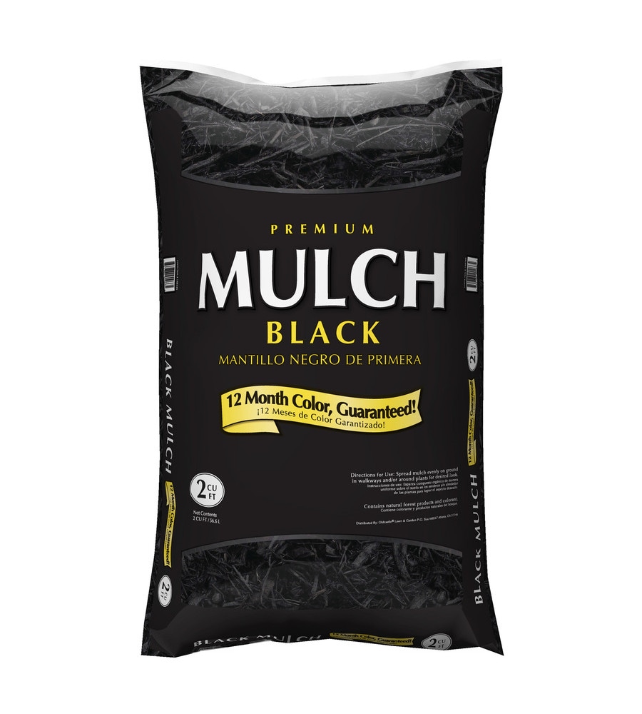  BG2CFDMBL 2-cu ft Black Bagged Mulch 2-cu ft Black Mulch