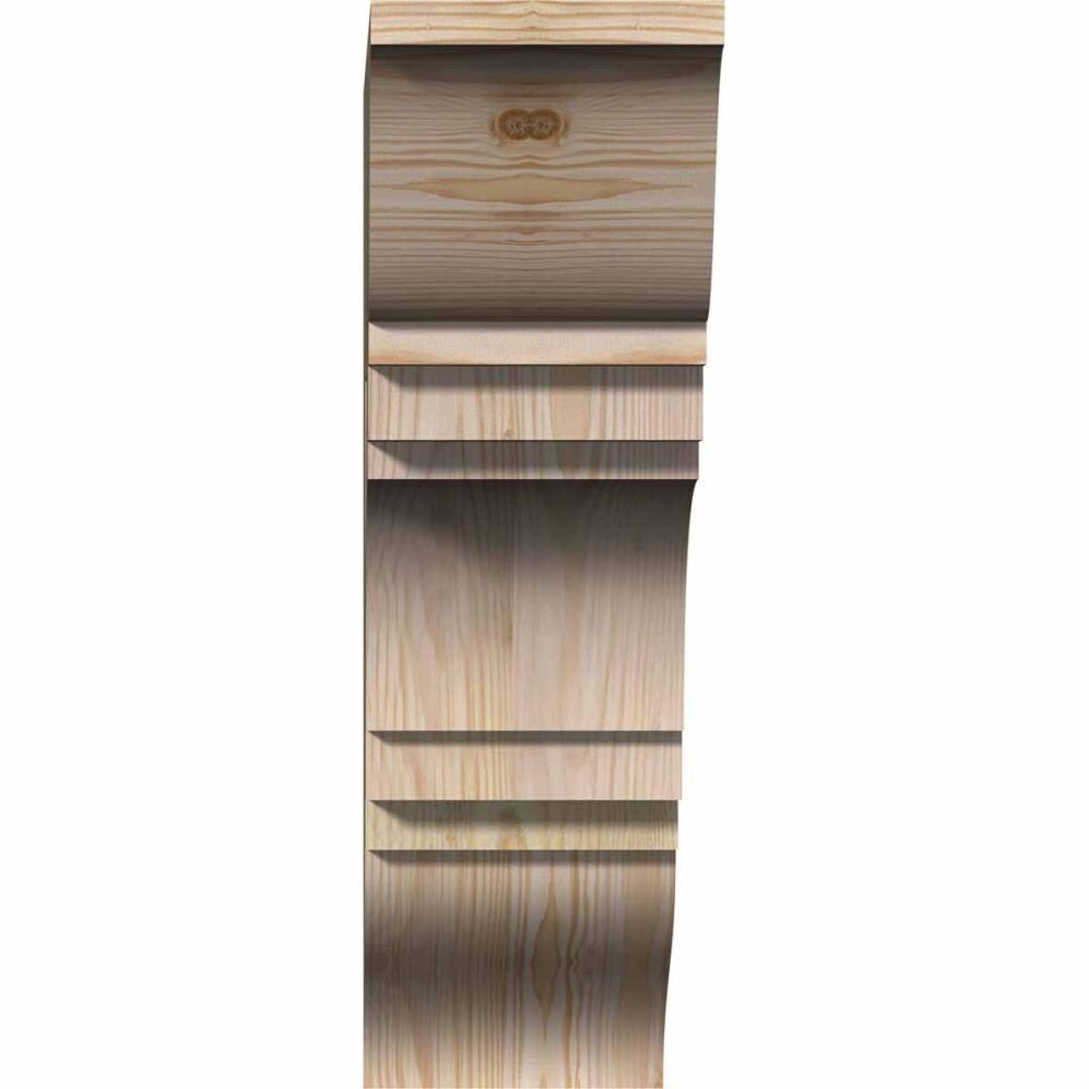 Ekena Millwork BKT06X20X20MRC01RDF Exterior-Brackets-Braces - View #2