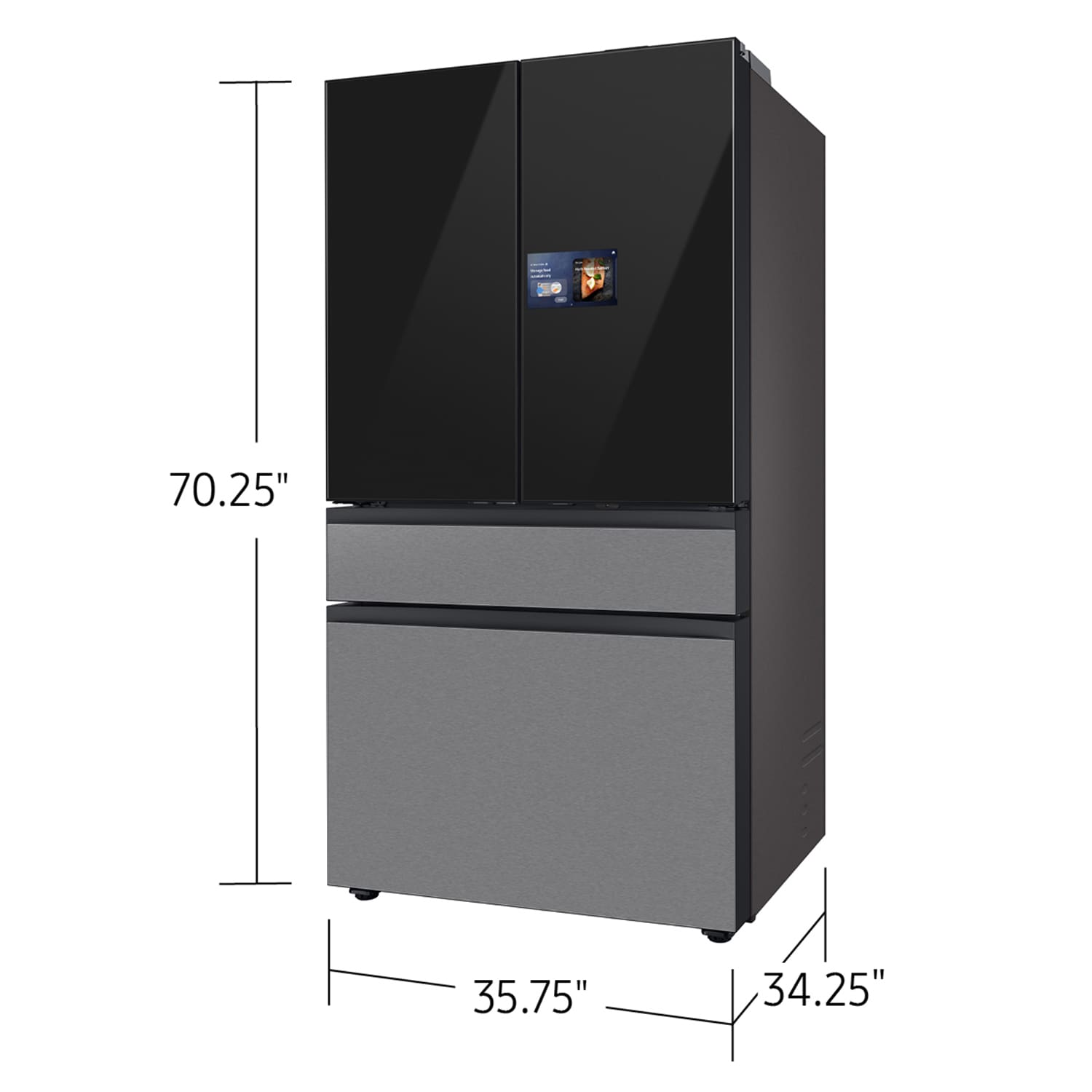 Samsung RF90F29BECR French-Door-Refrigerators - View #7