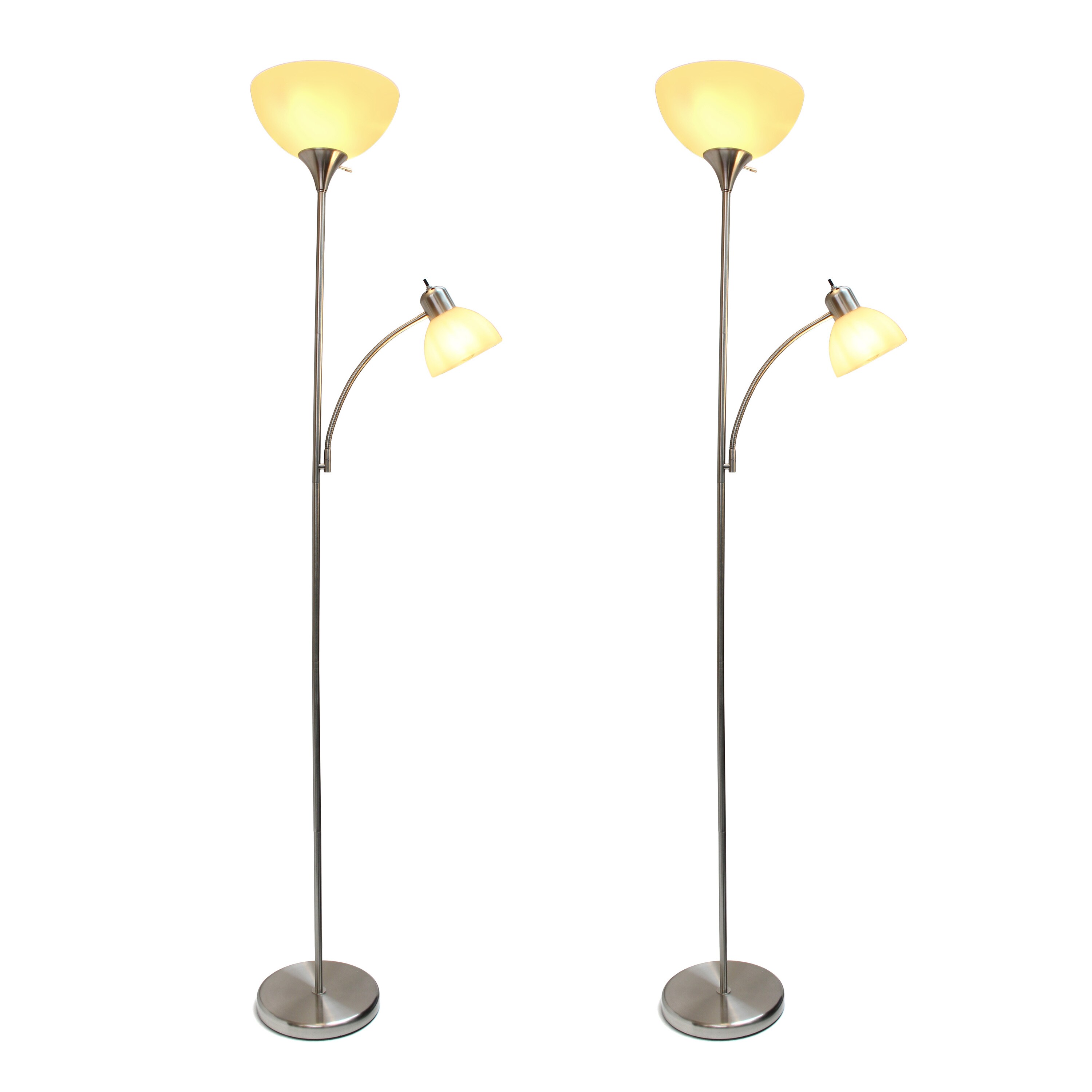 Simple Designs LF2000-BSN-2PK floorlamps - View #2