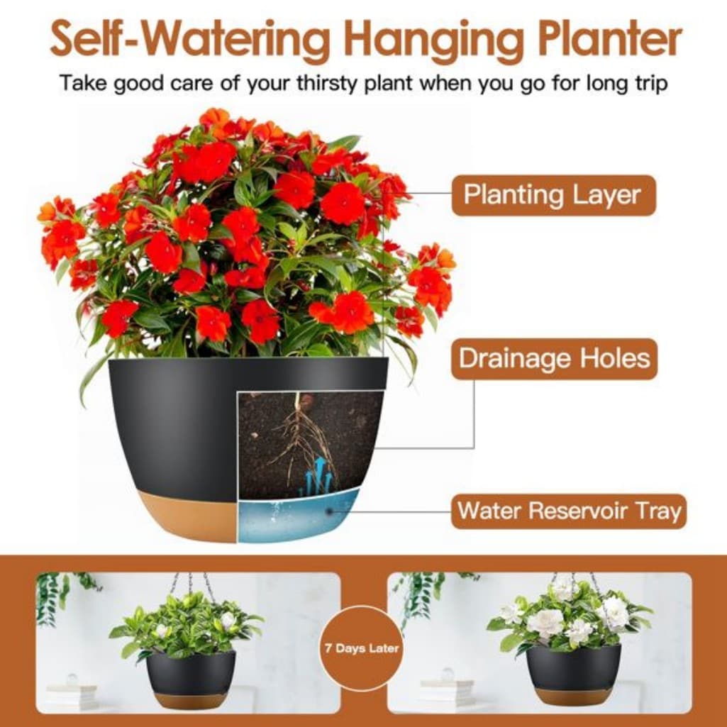 AHIOU HOME ZAAHD-HQ1YLWPP Planter-Window-Box - View #4